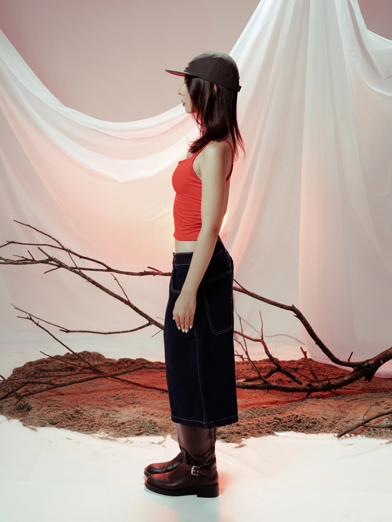GLOW ACUBI TOP ROJO - imagen 3