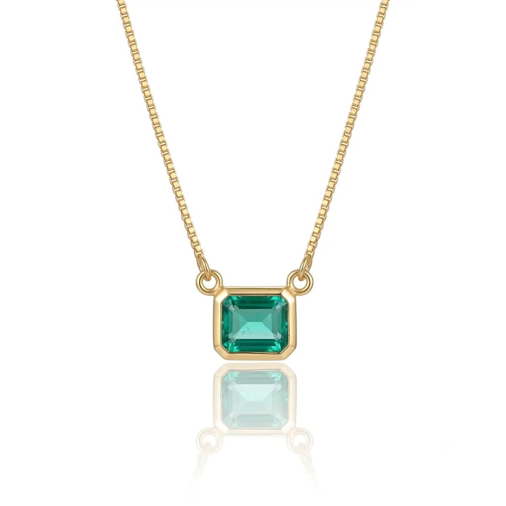 CRYSTAL SIDE NECKLACES - imagen 1