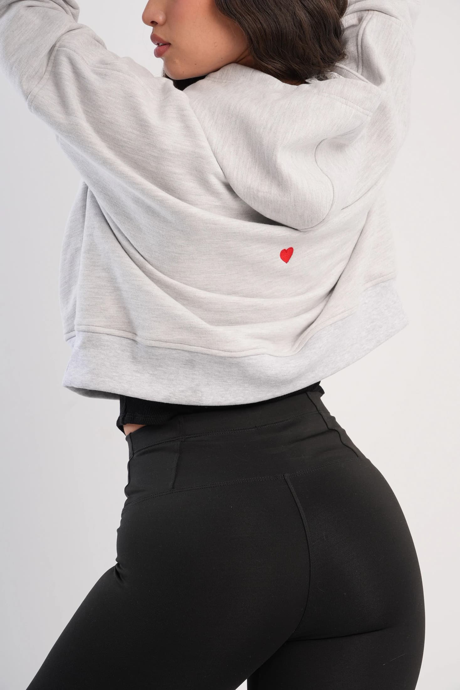 Love hoodie - Gris Jaspe - imagen 7