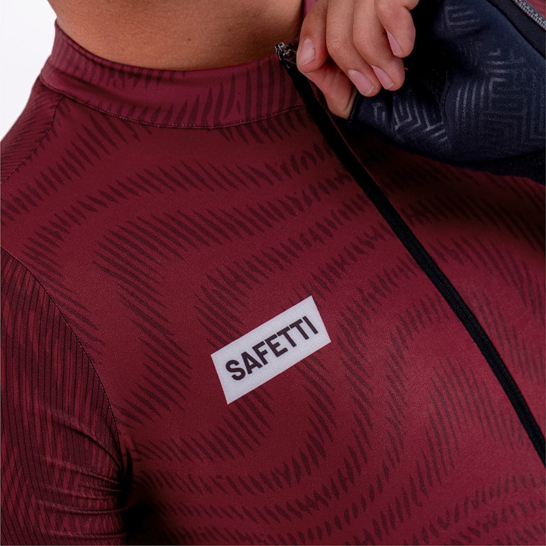 CAMISA CICLISMO MANGA CORTA PLUMWIME VINOTINTO PARA HOMBRE - imagen 4