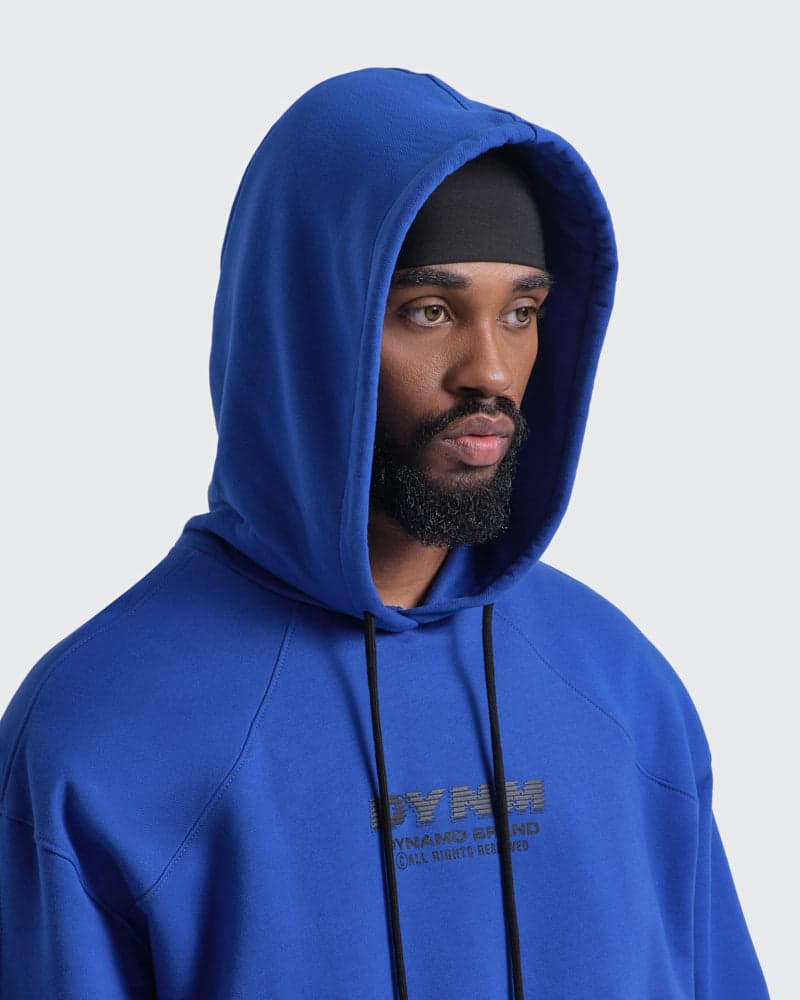 Hoodie Oversize  Electric Blue - imagen 2