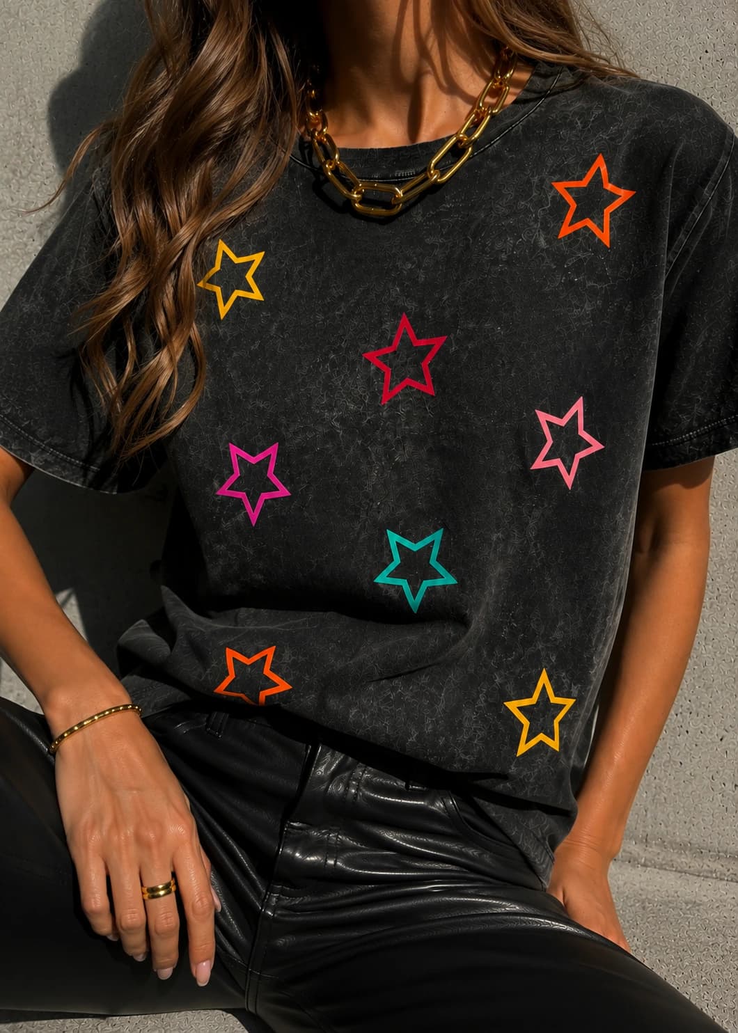 CAMISETA ACID WASH GALAXY - imagen 3