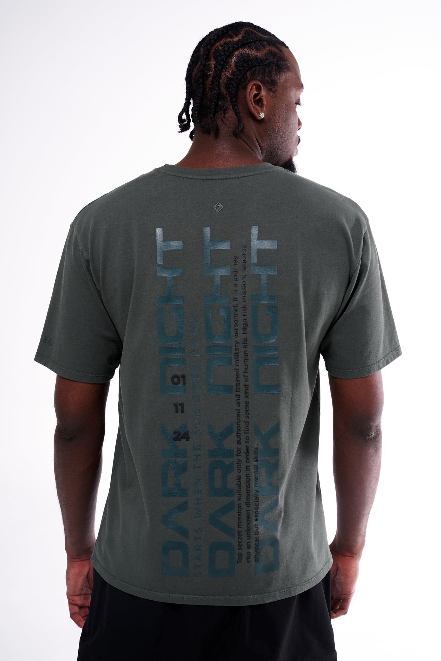 Camiseta dark verde - imagen 4