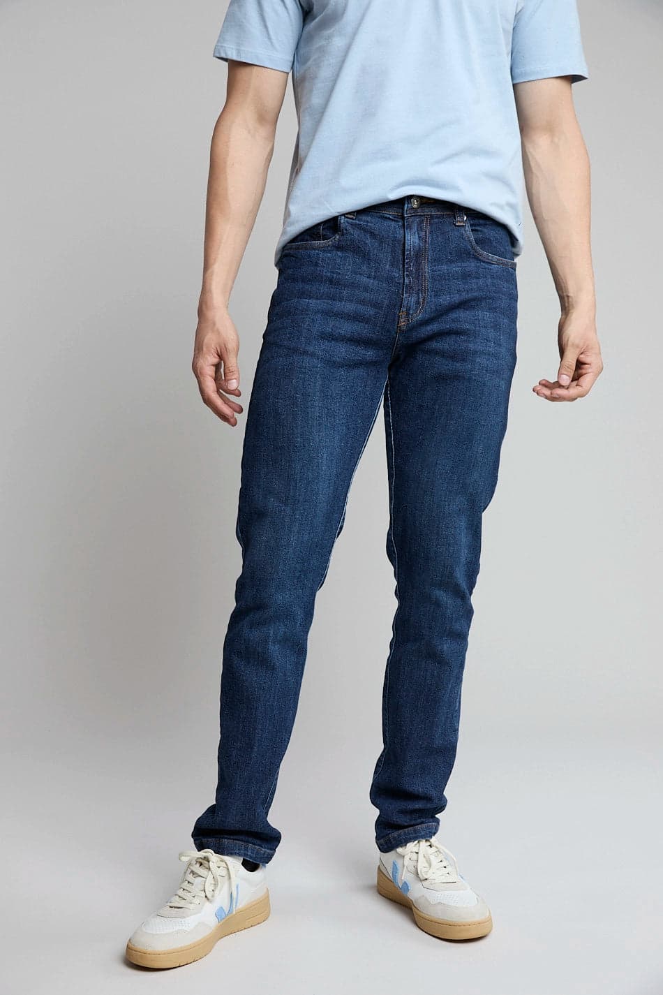 Jean azul oscuro slim fit - imagen 4