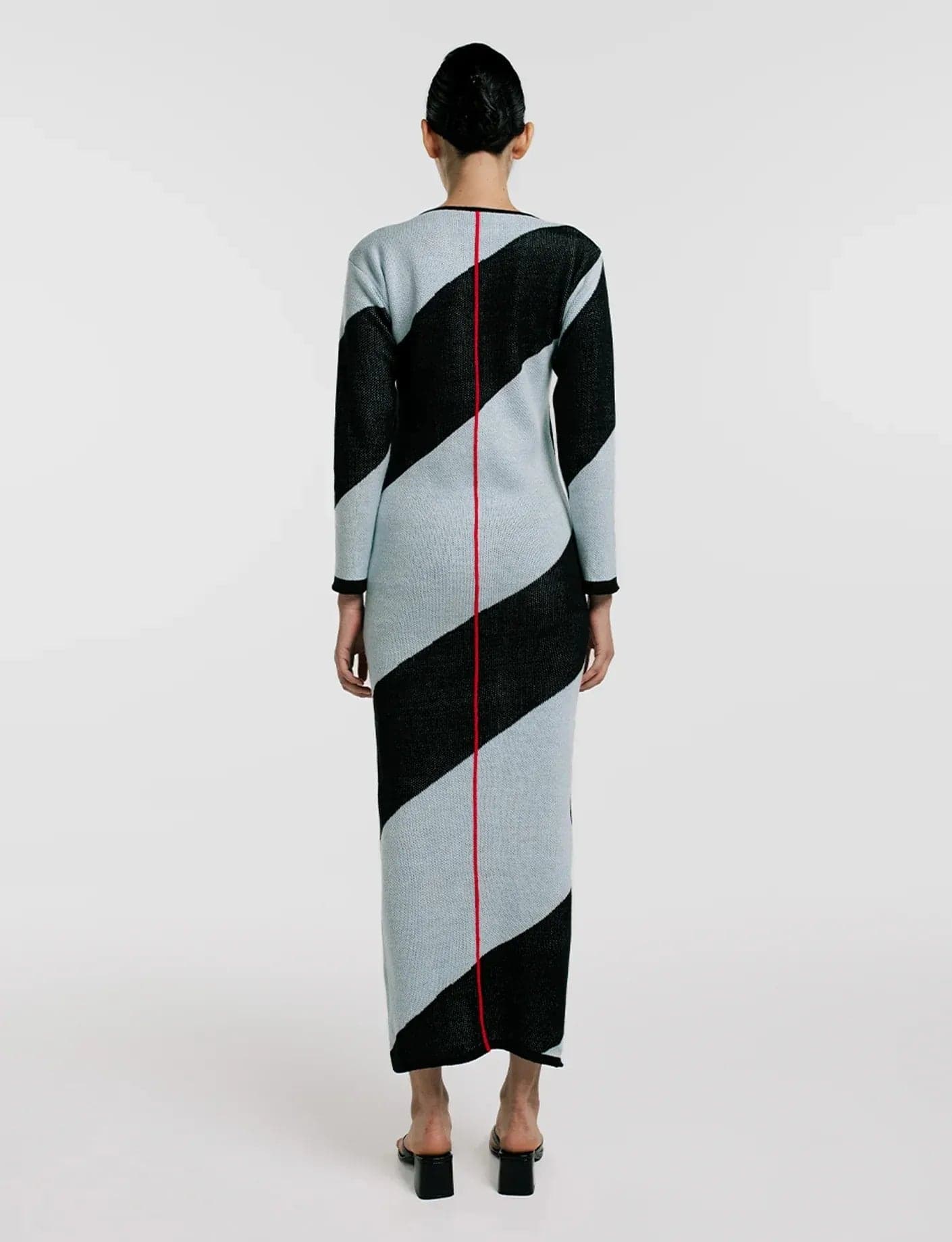 Vestido Largo Diagonal - imagen 2