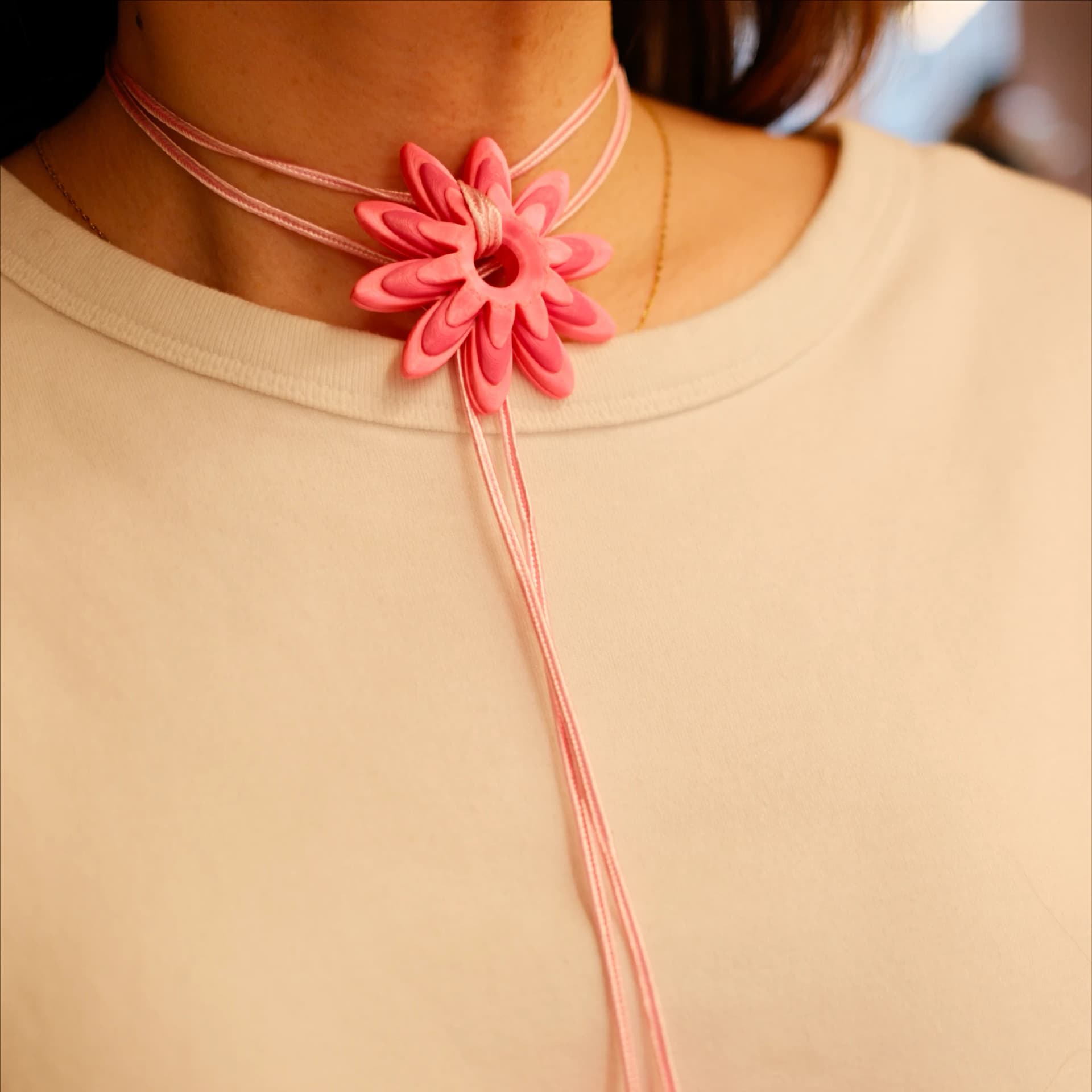 CHOKER MARGARITA - AMOR&AMISTAD