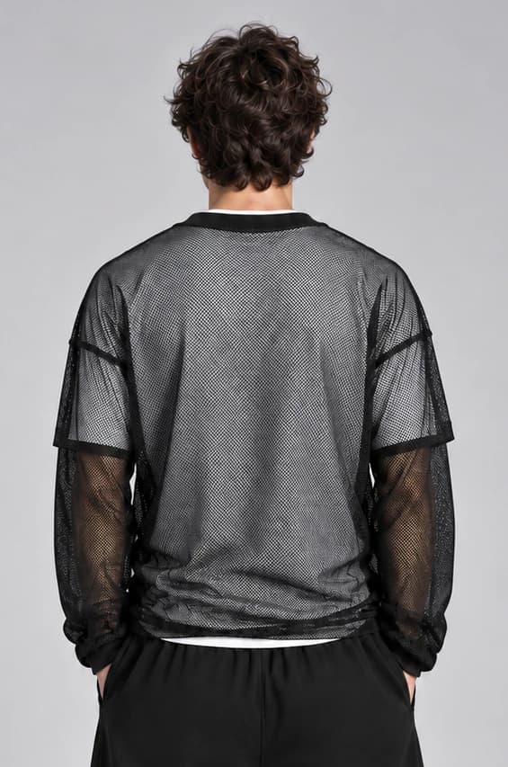 Buzo Malla Sogno/Studio Boxy- Negro - imagen 3