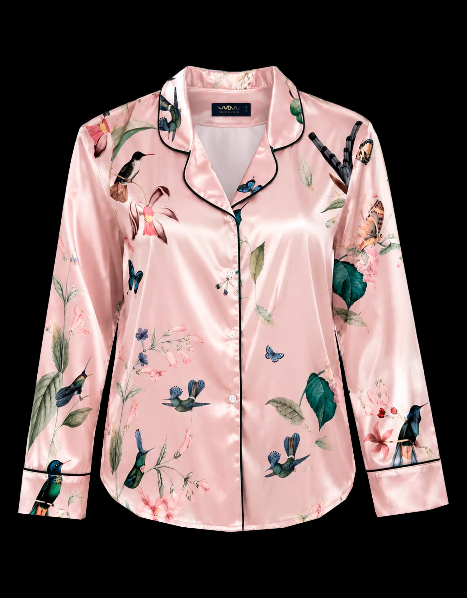 Pijama larga - Pink Hummingbird - imagen 1
