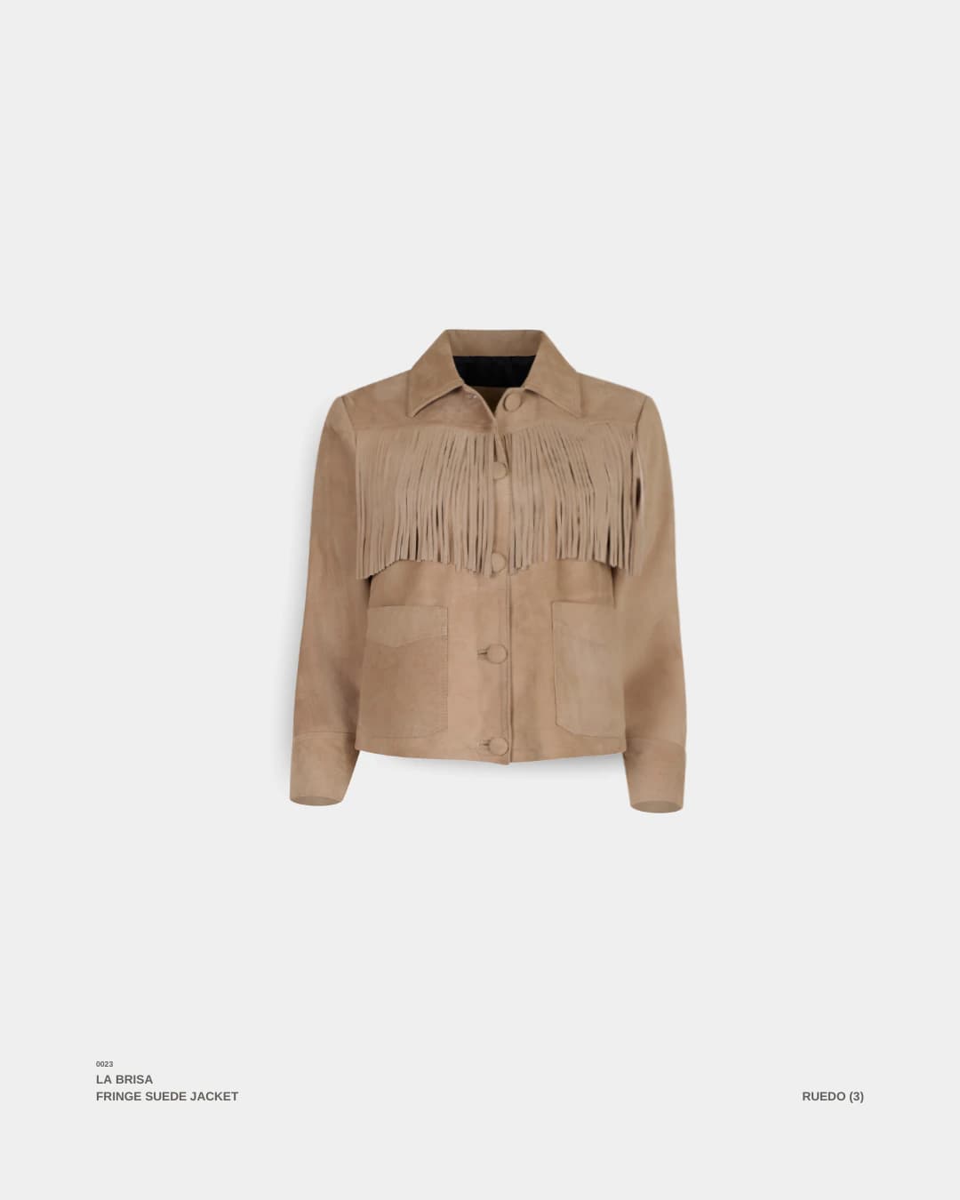 “LA BRISA” FRINGE JACKET - imagen 1
