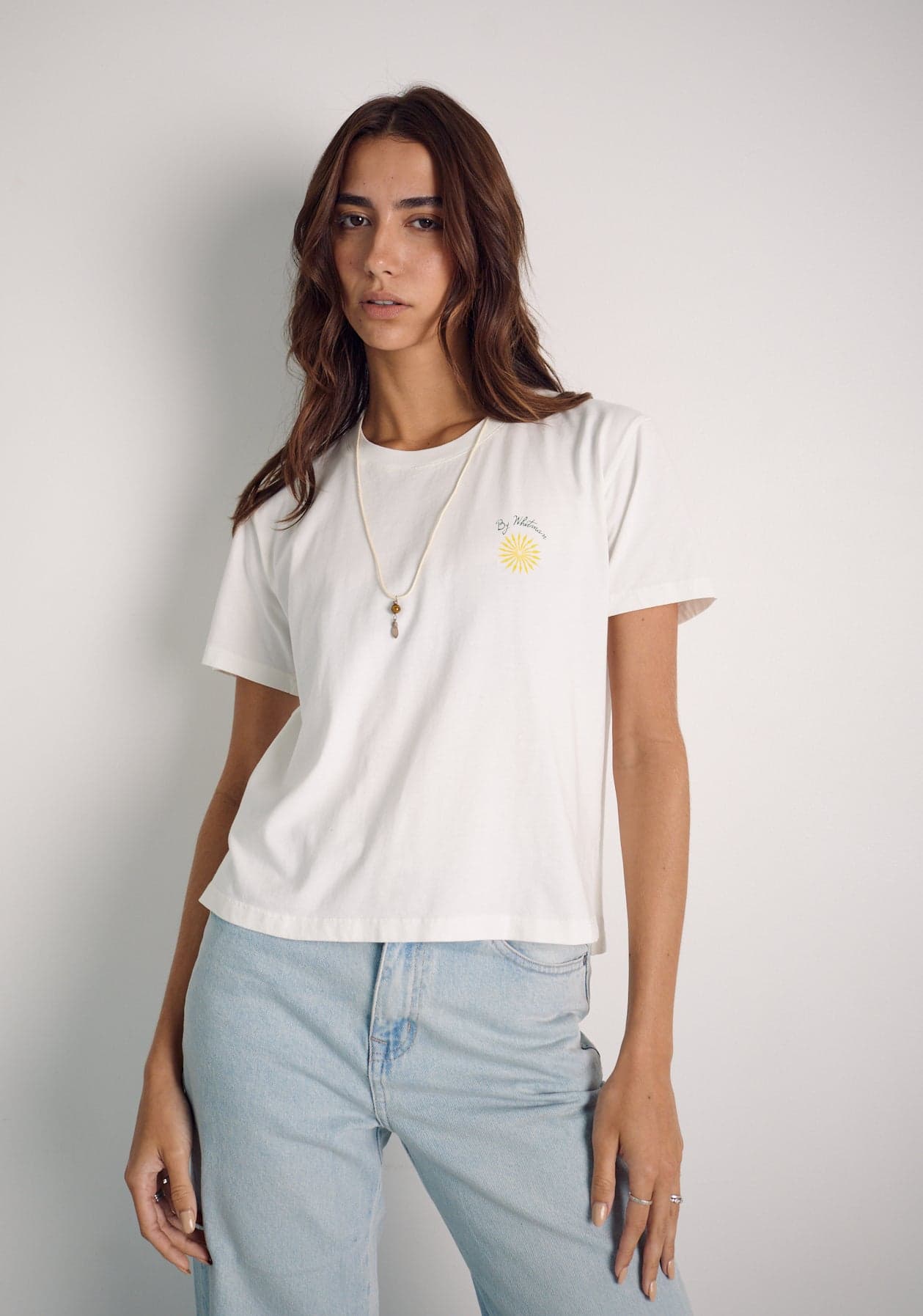 Camiseta M Garbo Estampado Marfil - imagen 3