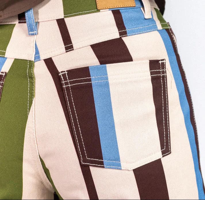 JEAN BLOCK VERDE - imagen 3