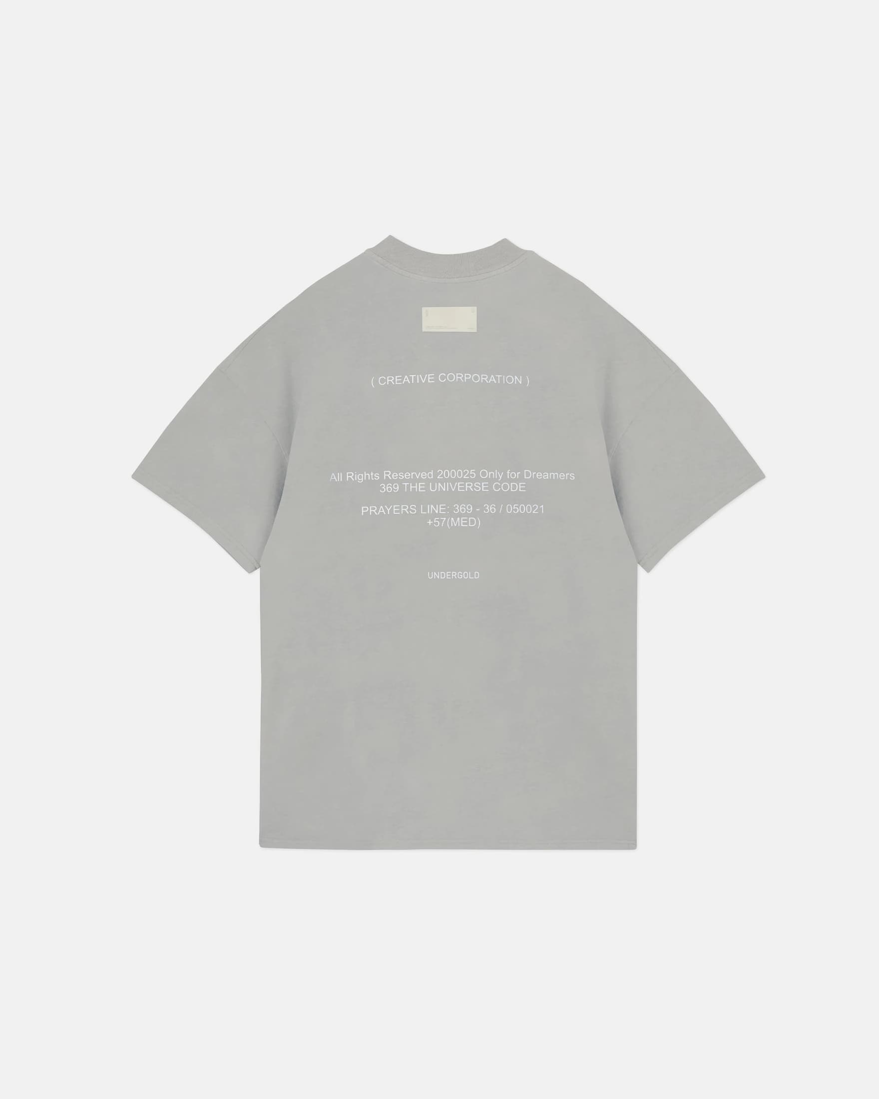 Golden Heritage Undrgld Tshirt Light Gray - imagen 3