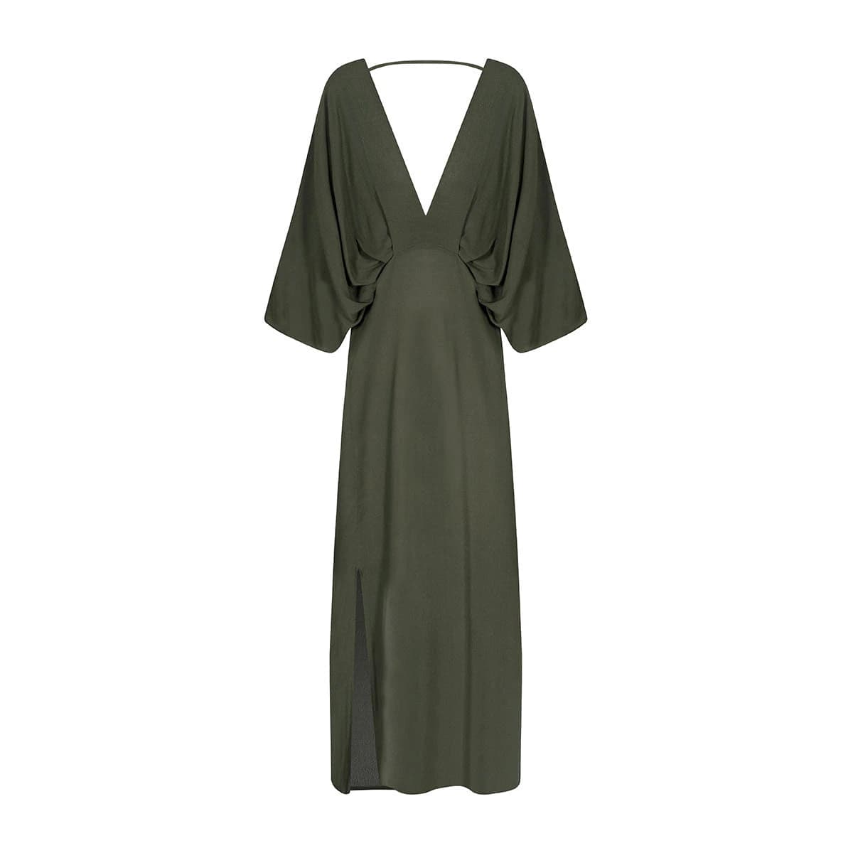 VESTIDO EN VISCOSA - imagen 1
