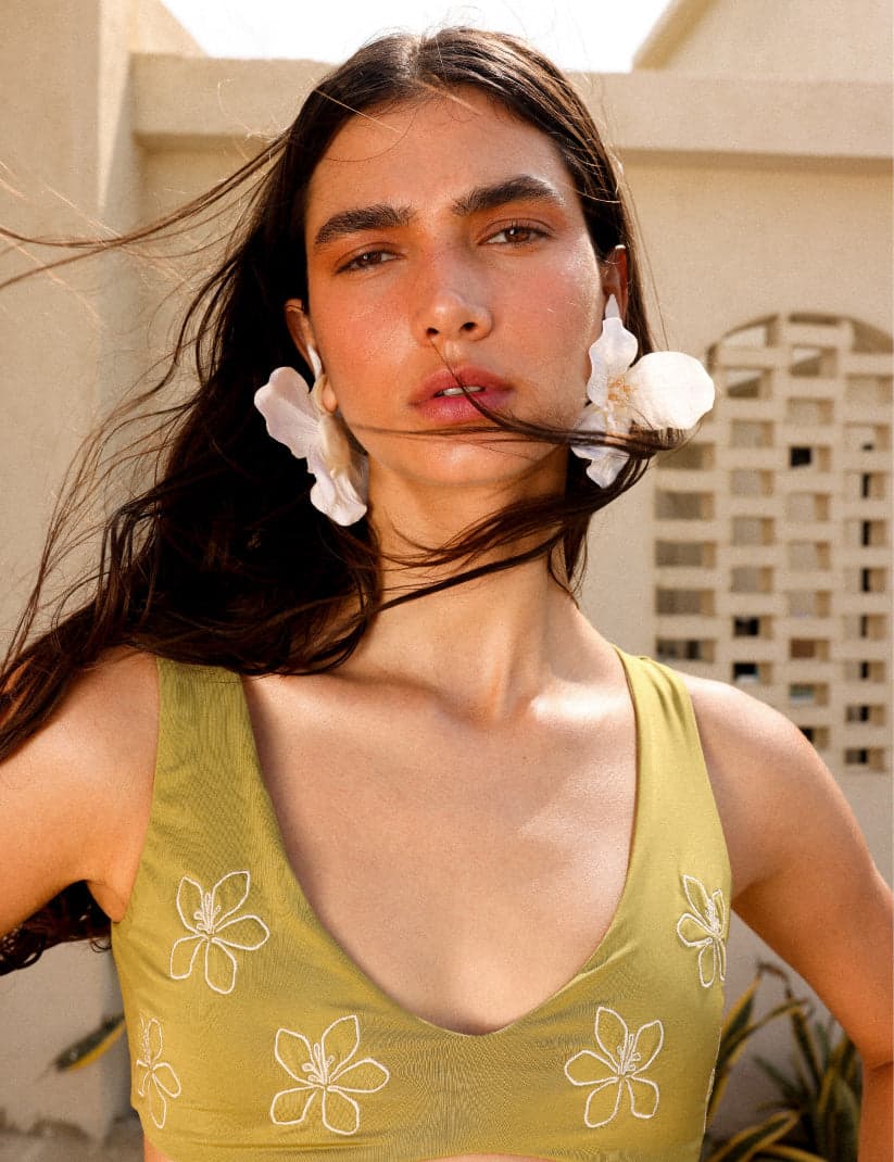 Top de Bikini Lily Verde - imagen 2