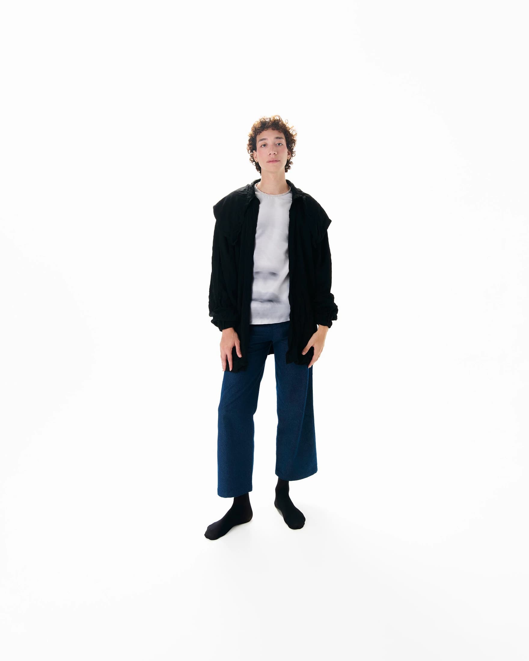 CHAQUETA PAPEL NEGRO #1