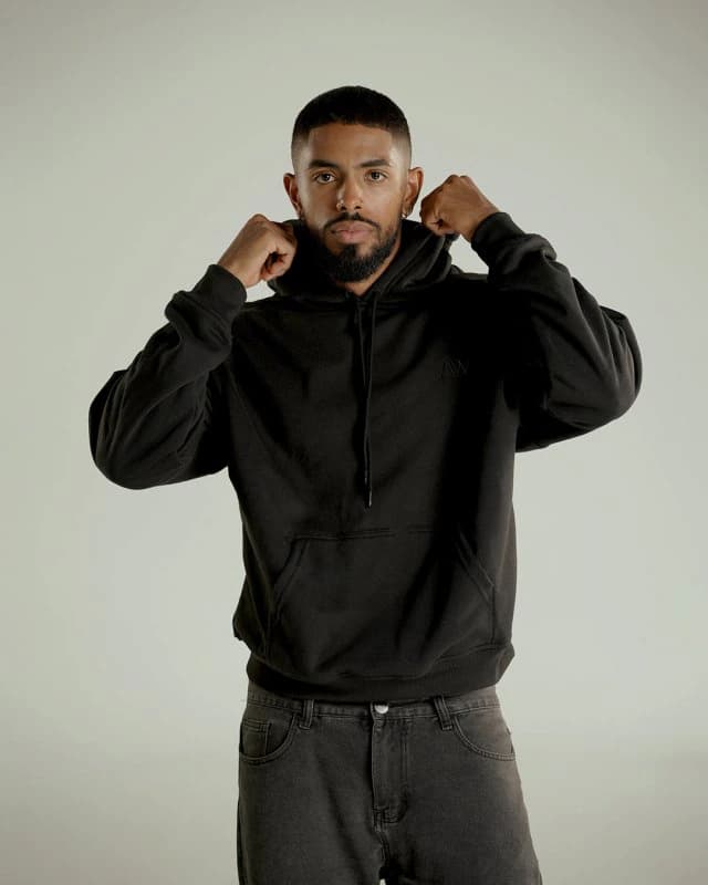 Hoodie Classic Men Negro - imagen 1