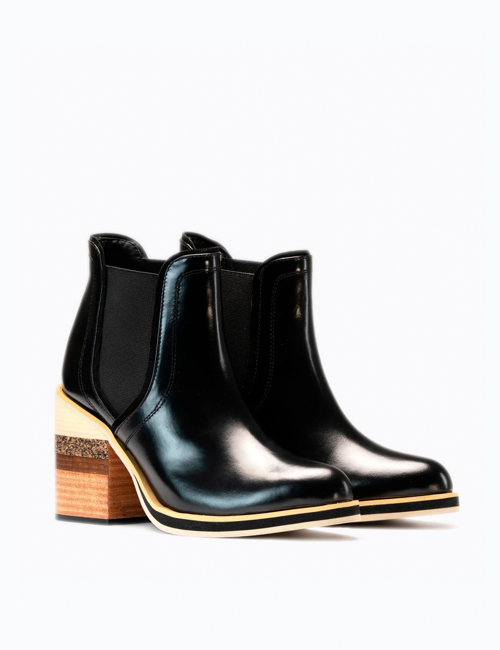 BOTINES ROMA NEGRO - imagen 2