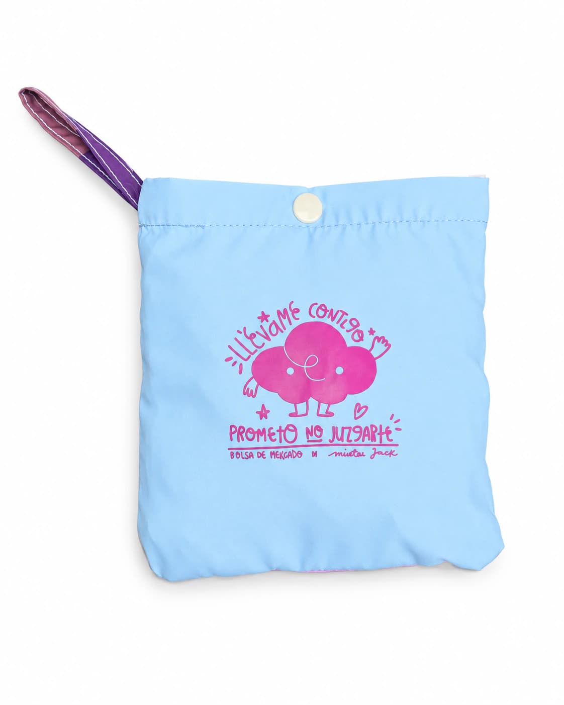 Bolsa plegable Morada - imagen 2