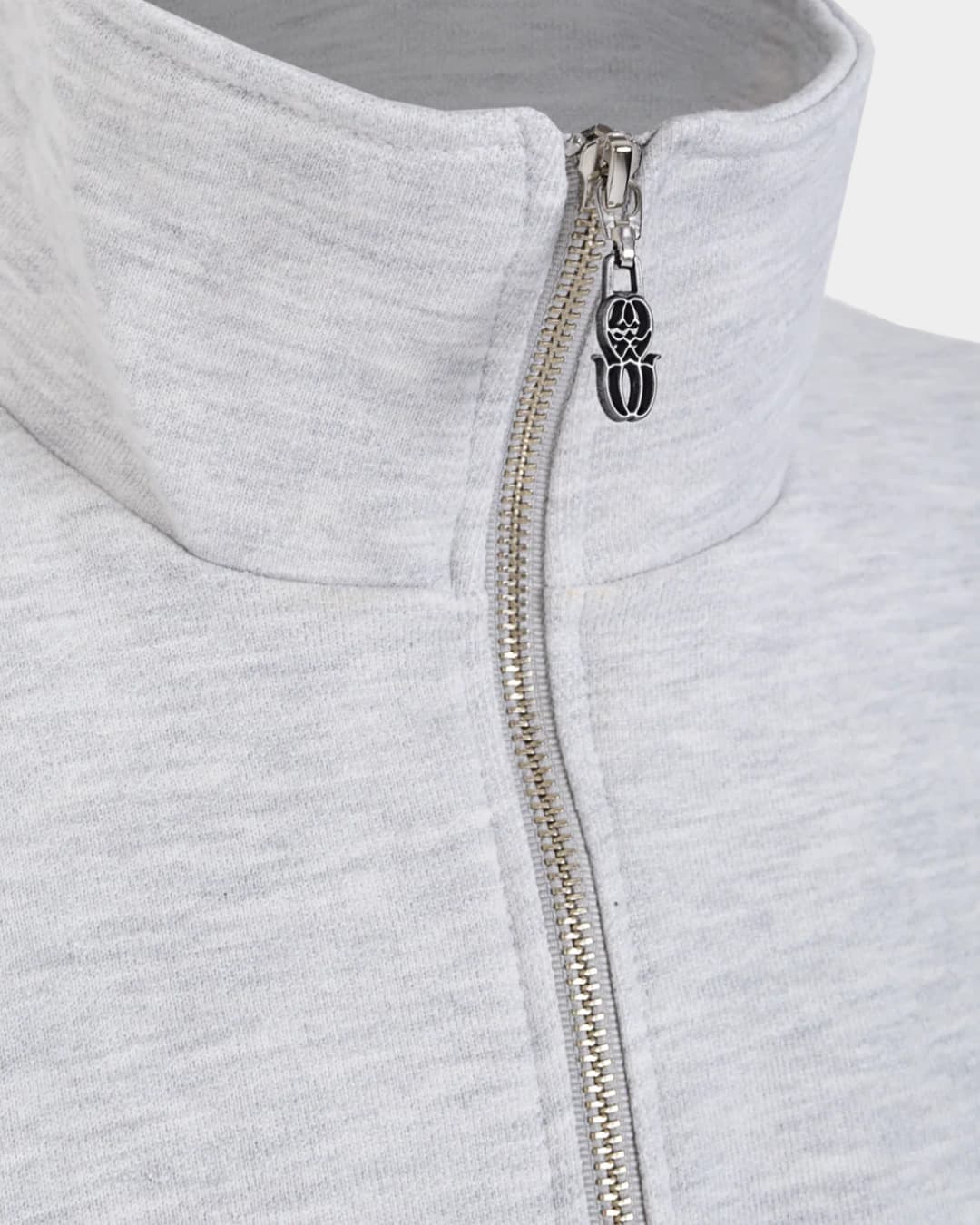 MONOGRAM HALF ZIP JASPE SWEATER - imagen 2