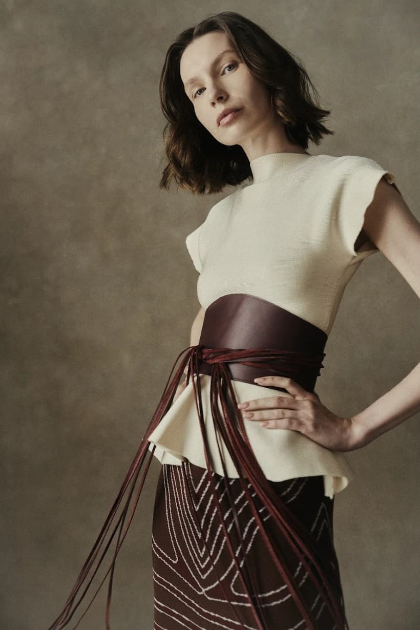 "EL VIENTO" BELT VINO - imagen 2
