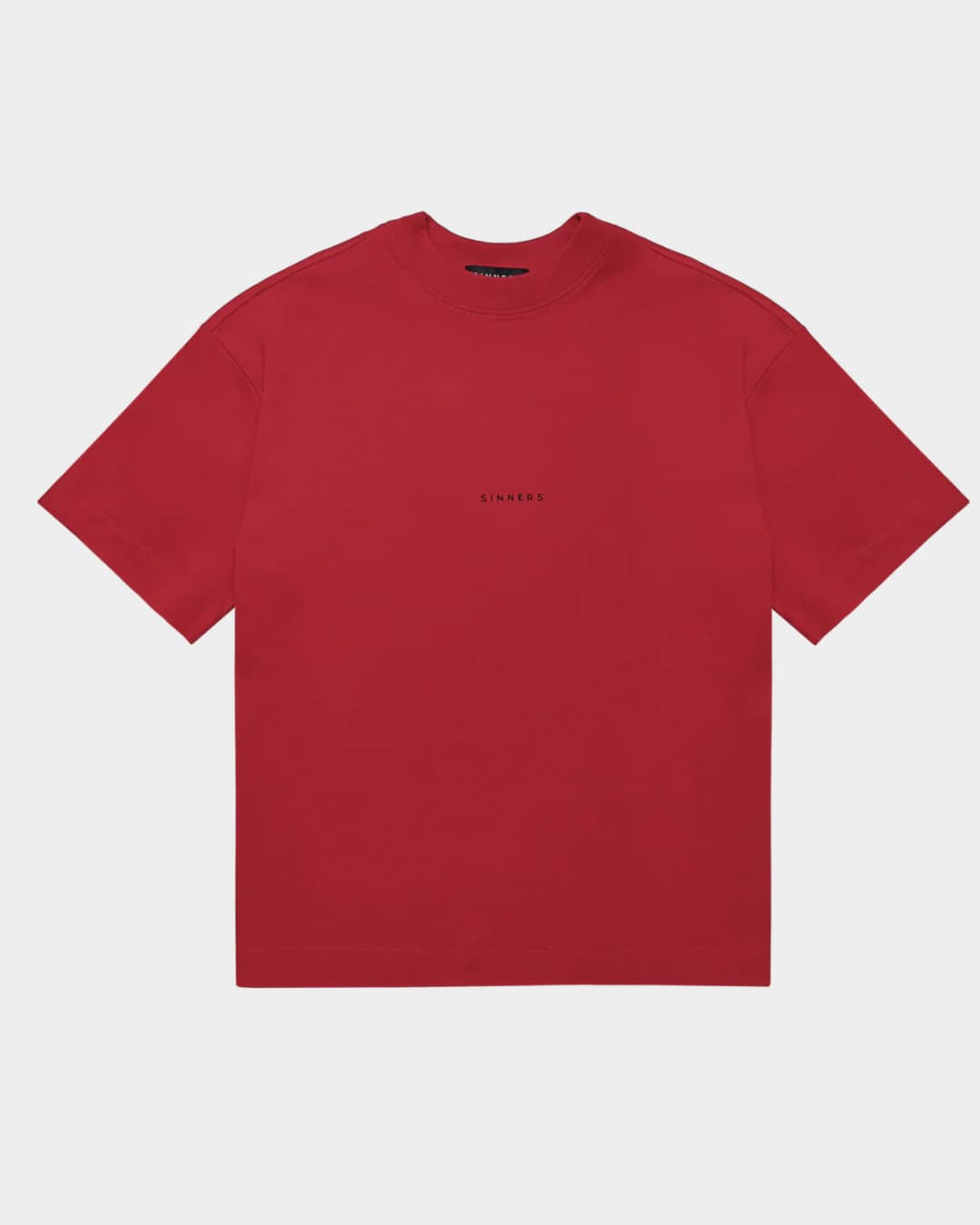 CENTER LOGO RED BOXY T-SHIRT - imagen 1