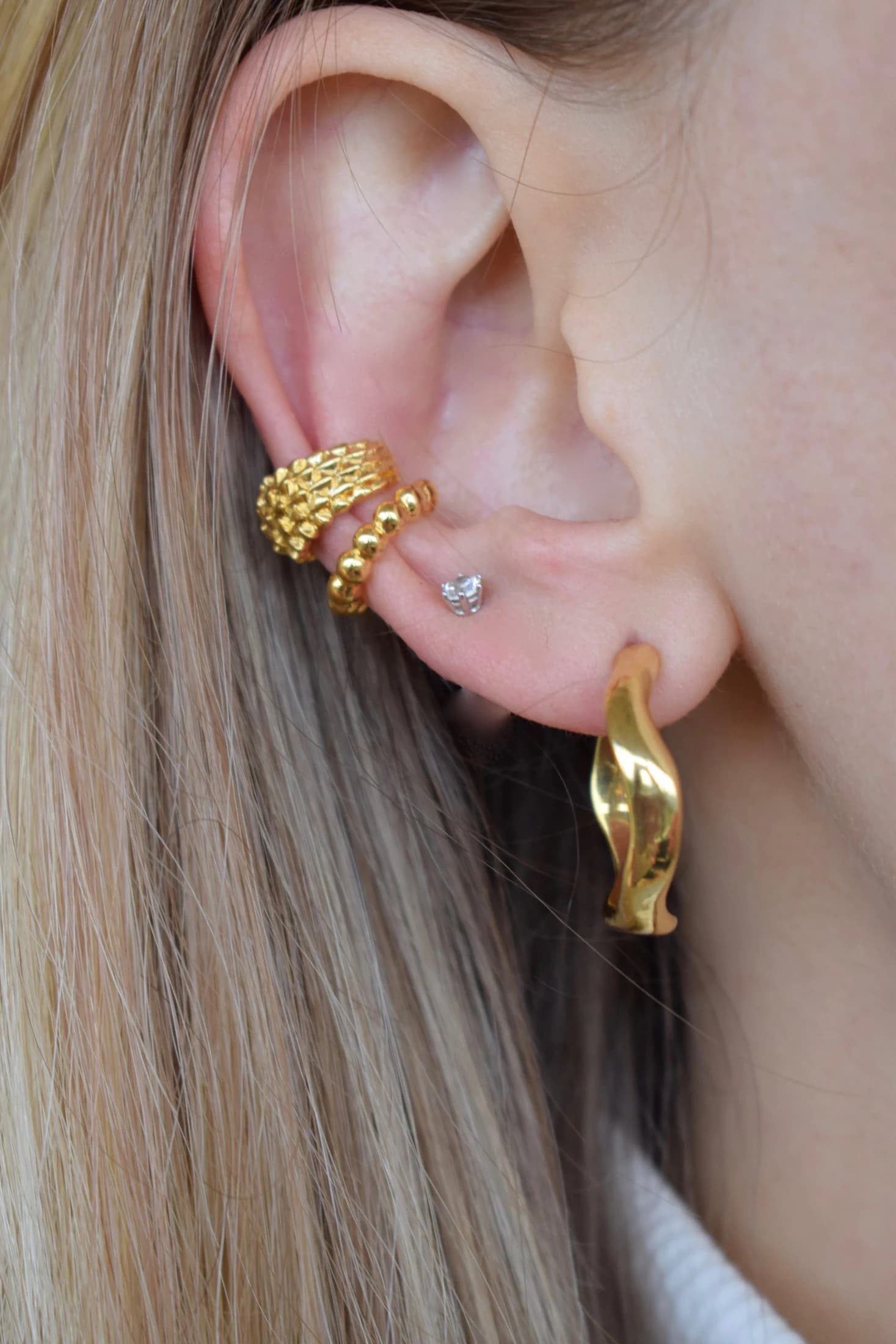 Ear Cuff Dragon - imagen 2
