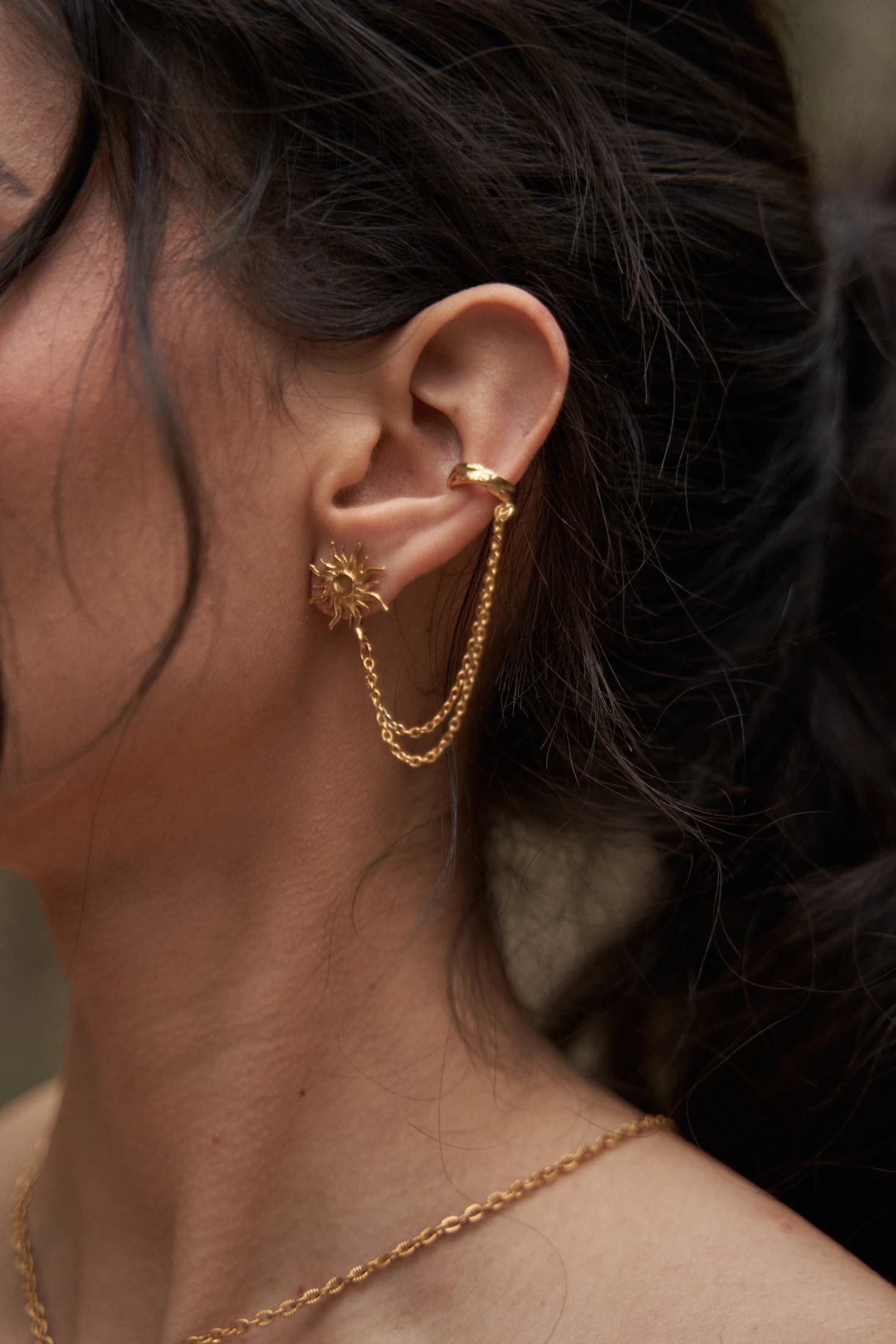 Ear cuff Sol - imagen 1