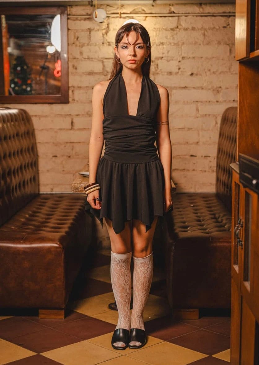 OPULENT DRESS NEGRO - imagen 1