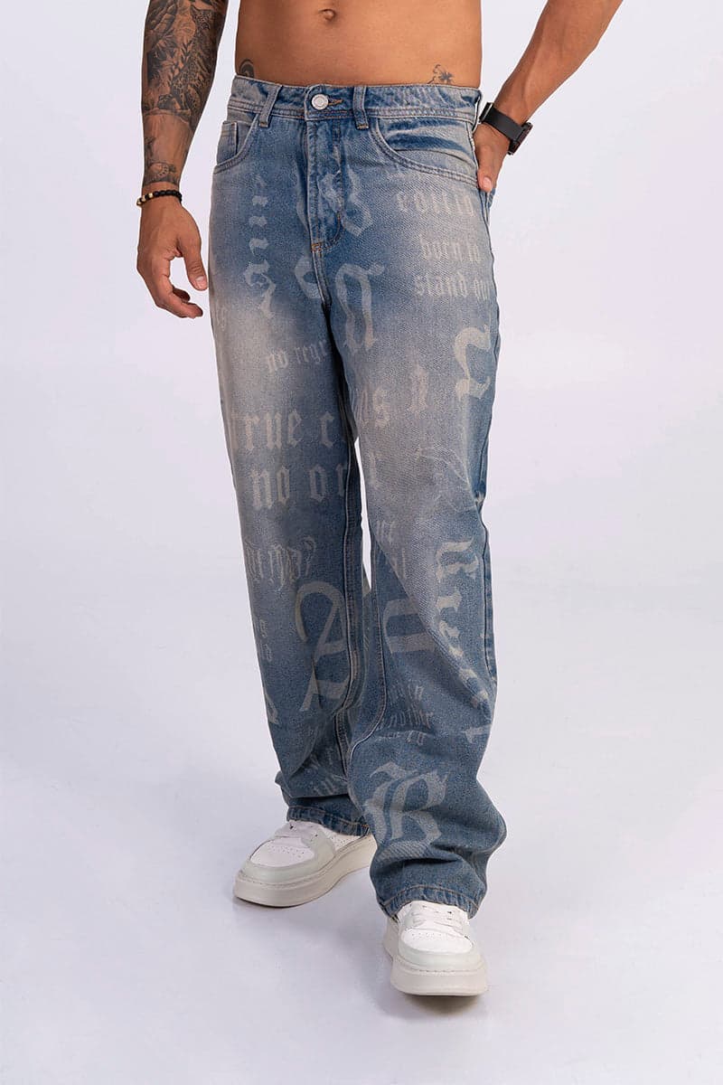 Jean moda ancho  essential
