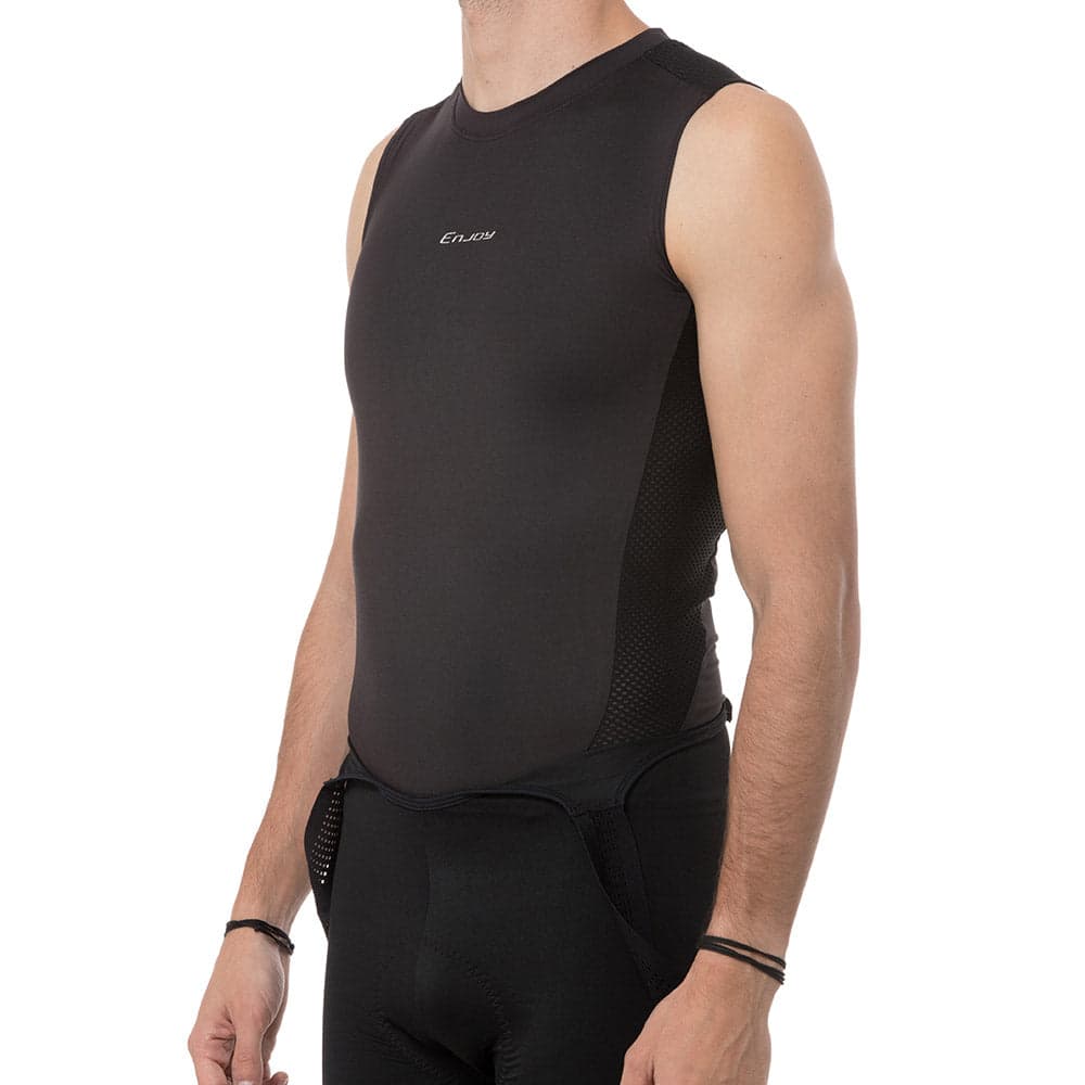 BASICS BASE LAYER ALL BLACK MASCULINO - imagen 2