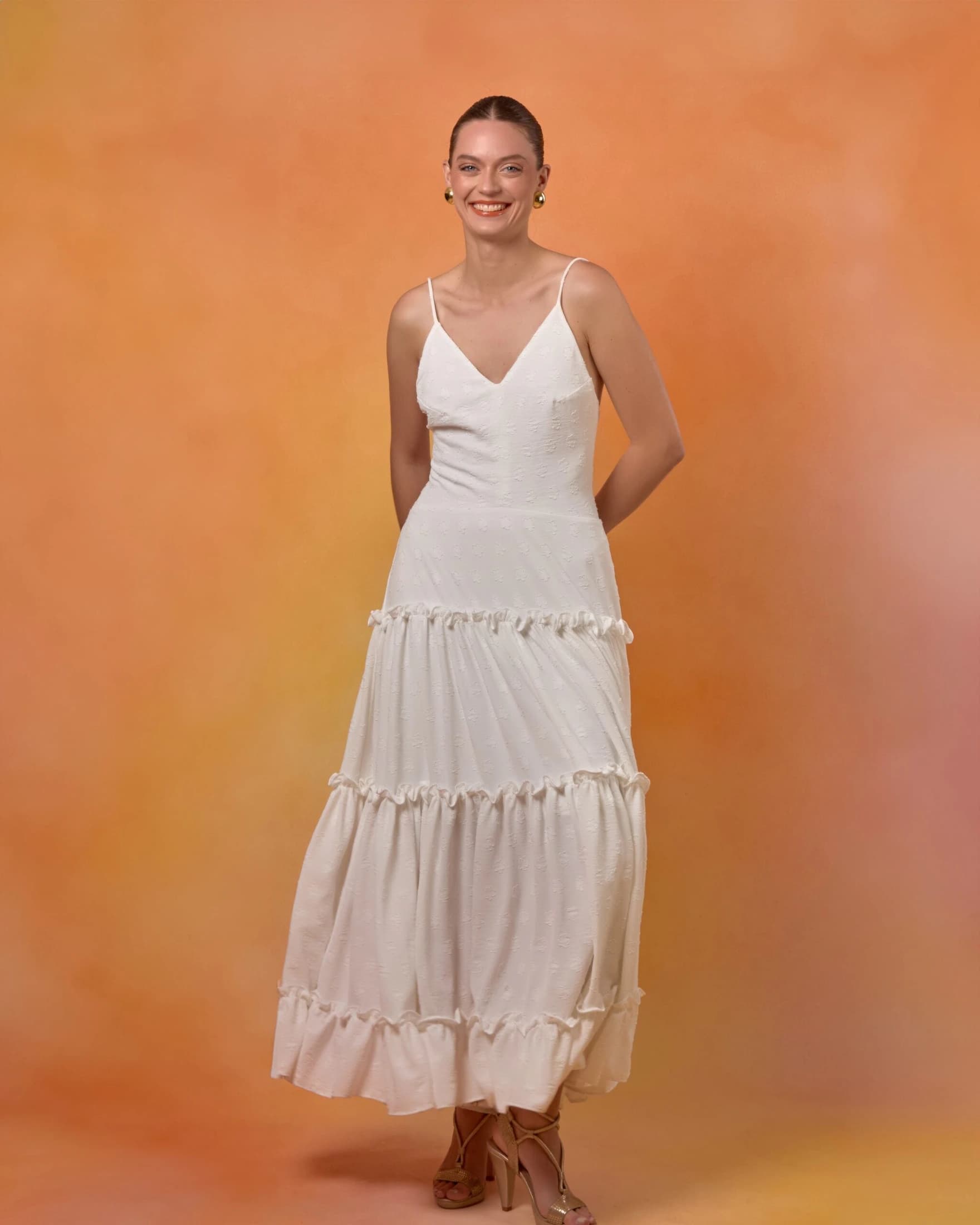 Vestido Alejandrita Blanco - imagen 2