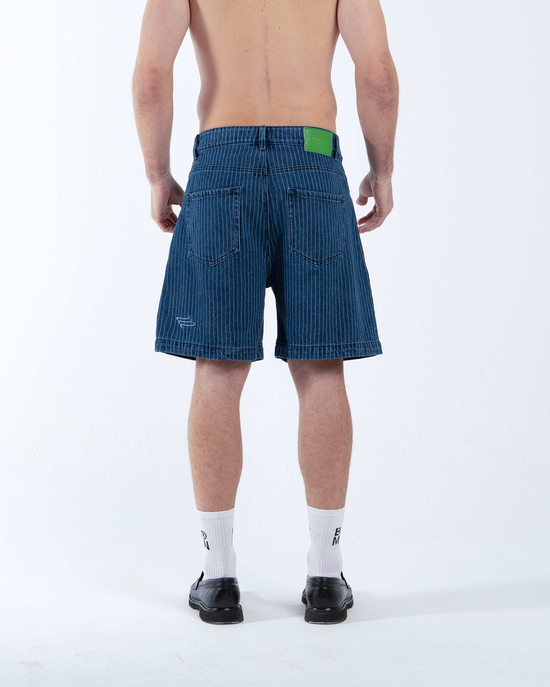 NATIVE DENIM STRIPE SHORT - imagen 3