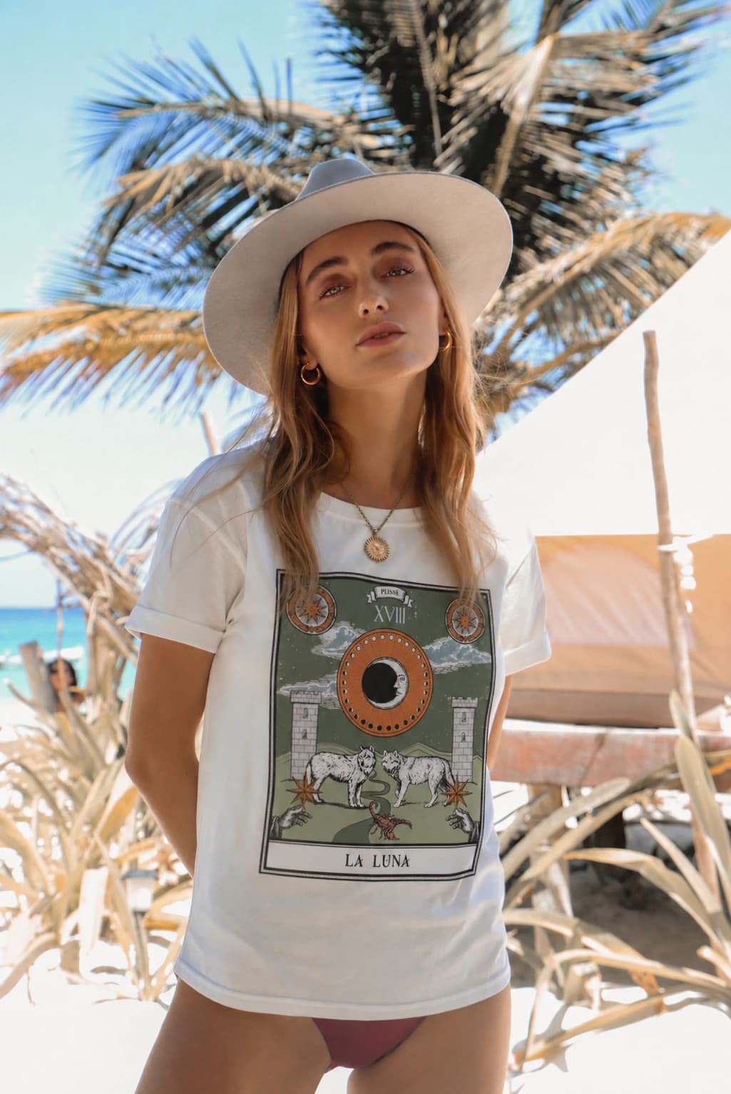 Camiseta La Luna, Blanca - imagen 2