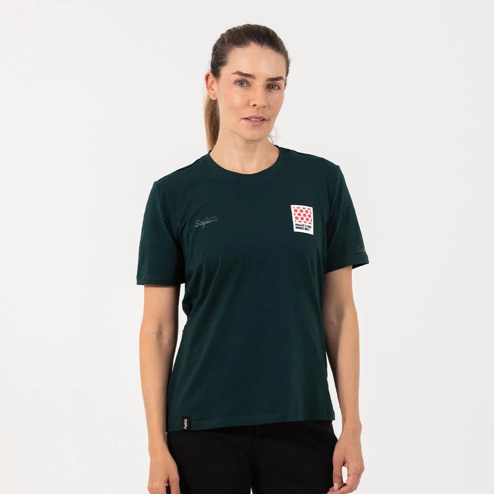 CAMISETA LIFESTYLE MANGA CORTA CAMPEON MONTAÑA PARA MUJER - imagen 1