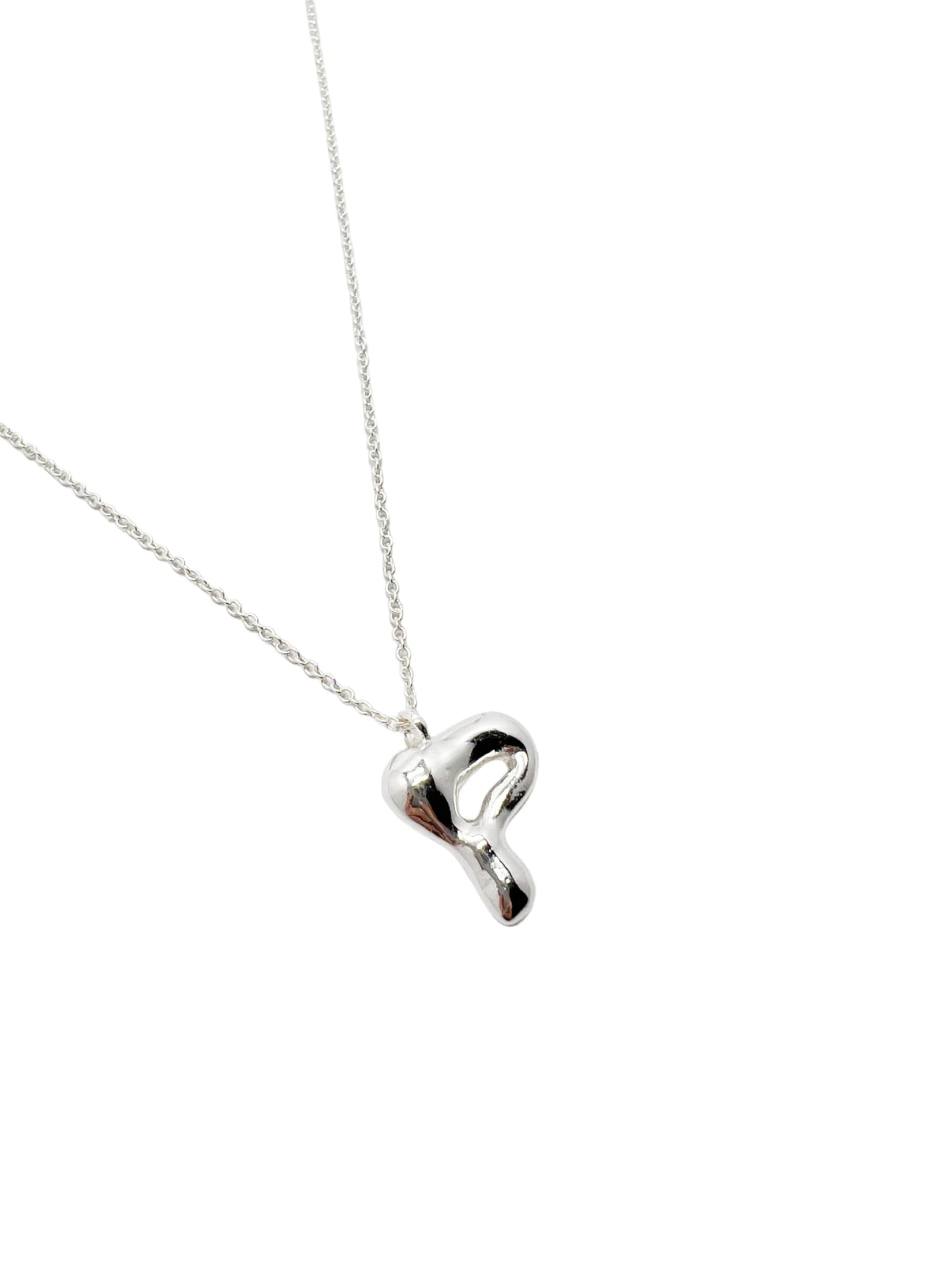 cadena letra cosmic water silver - imagen 5