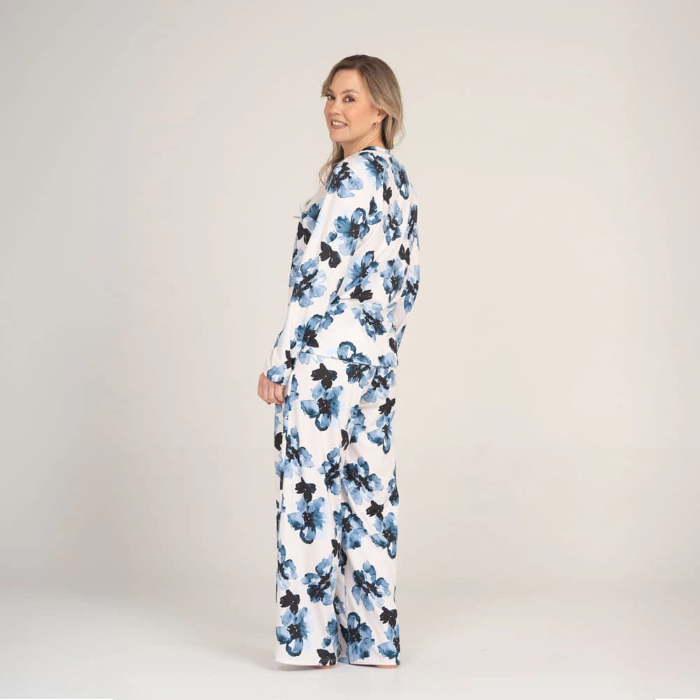 Conjunto de Pijama Pantalón Largo Pétalos. - imagen 2