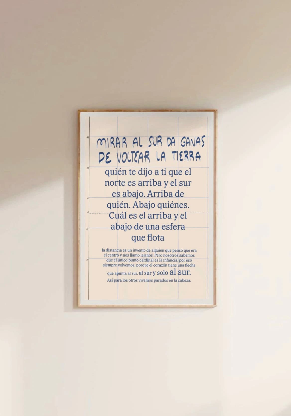 Díptico Mirar al Sur - Dibujo y texto - imagen 5