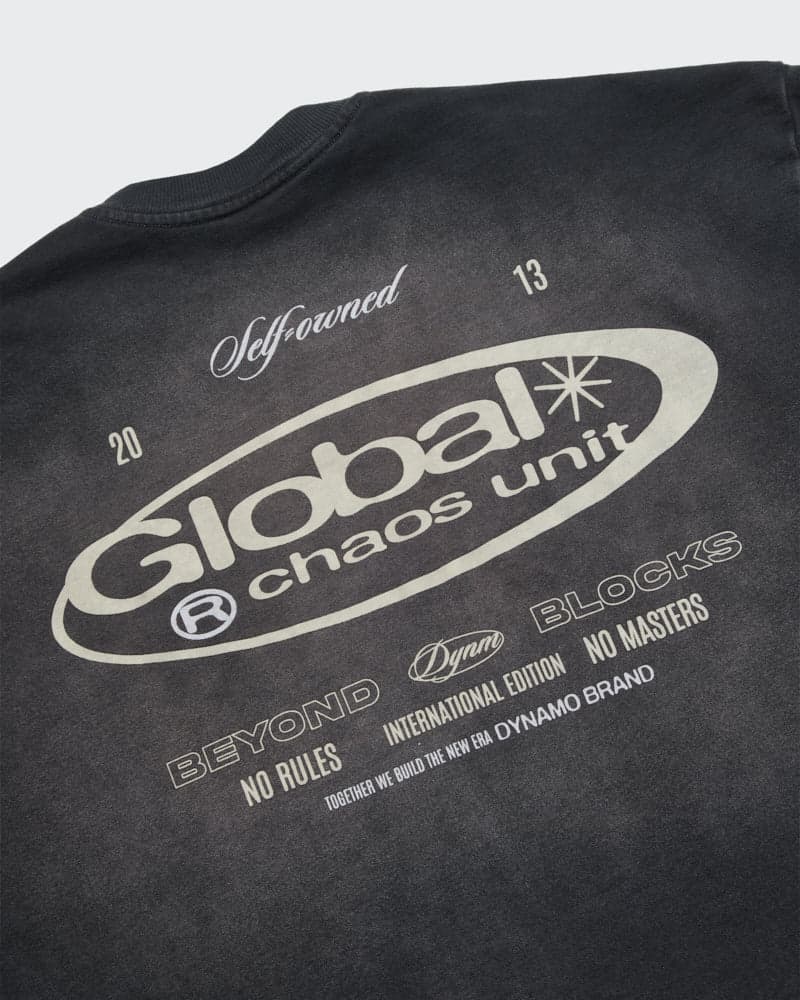 Camiseta Gris Boxy Self-Owned - imagen 2