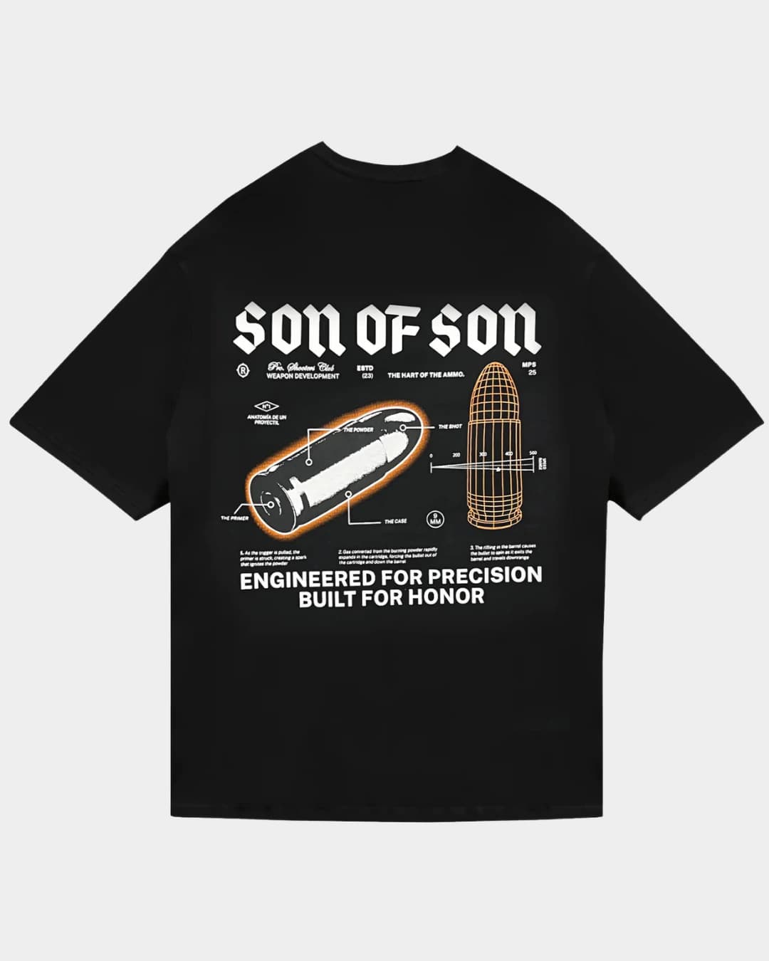 PRECISION DIVISION – BLACK TEE - imagen 3