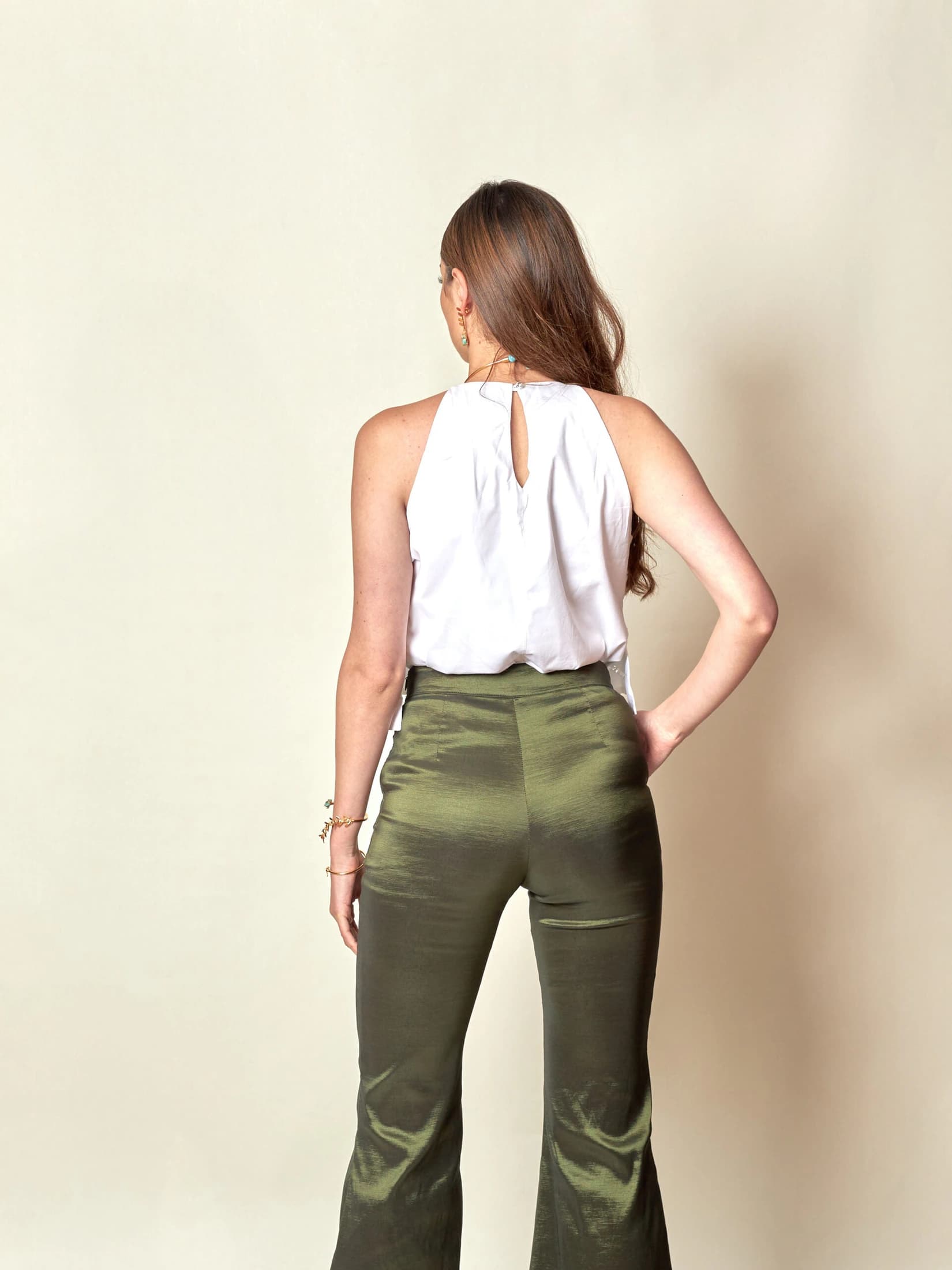 Blusa Valenciana Blanca - imagen 4