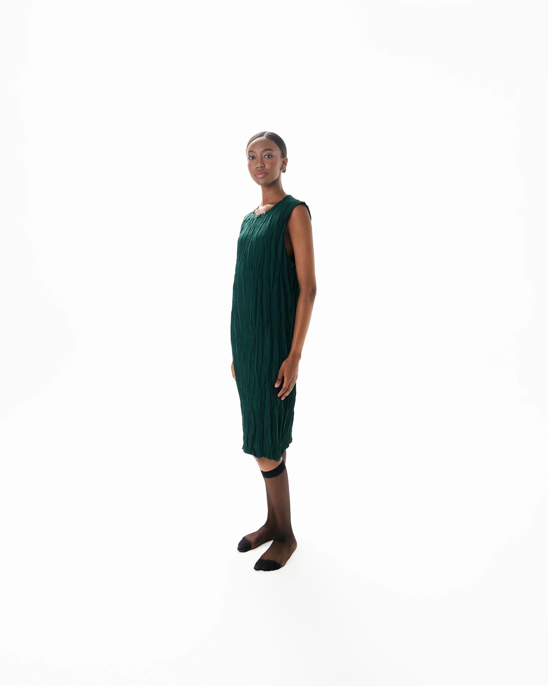 VESTIDO PAPEL VERDE #1 - imagen 3