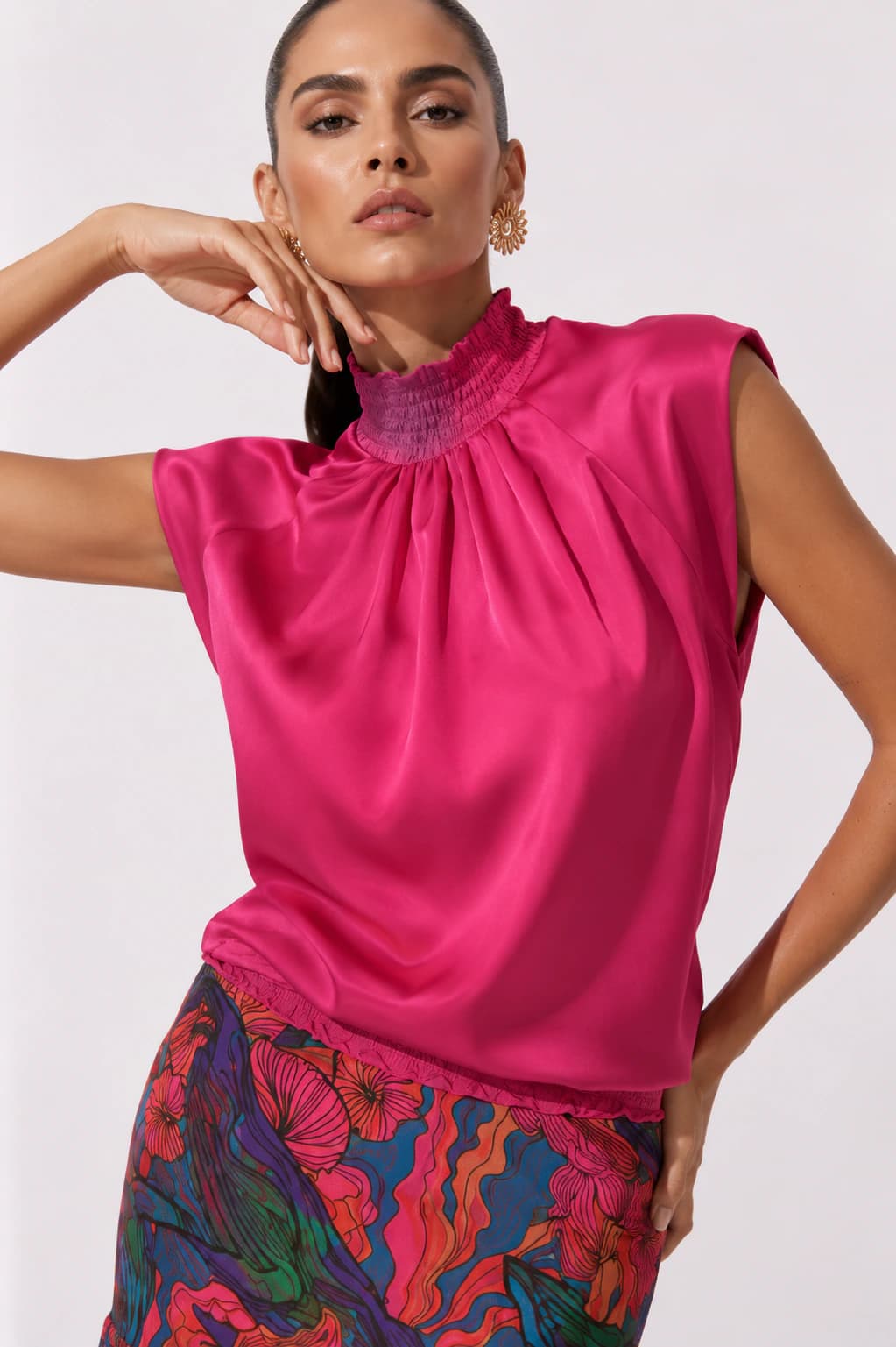Blusa Brasia Fucsia - imagen 1