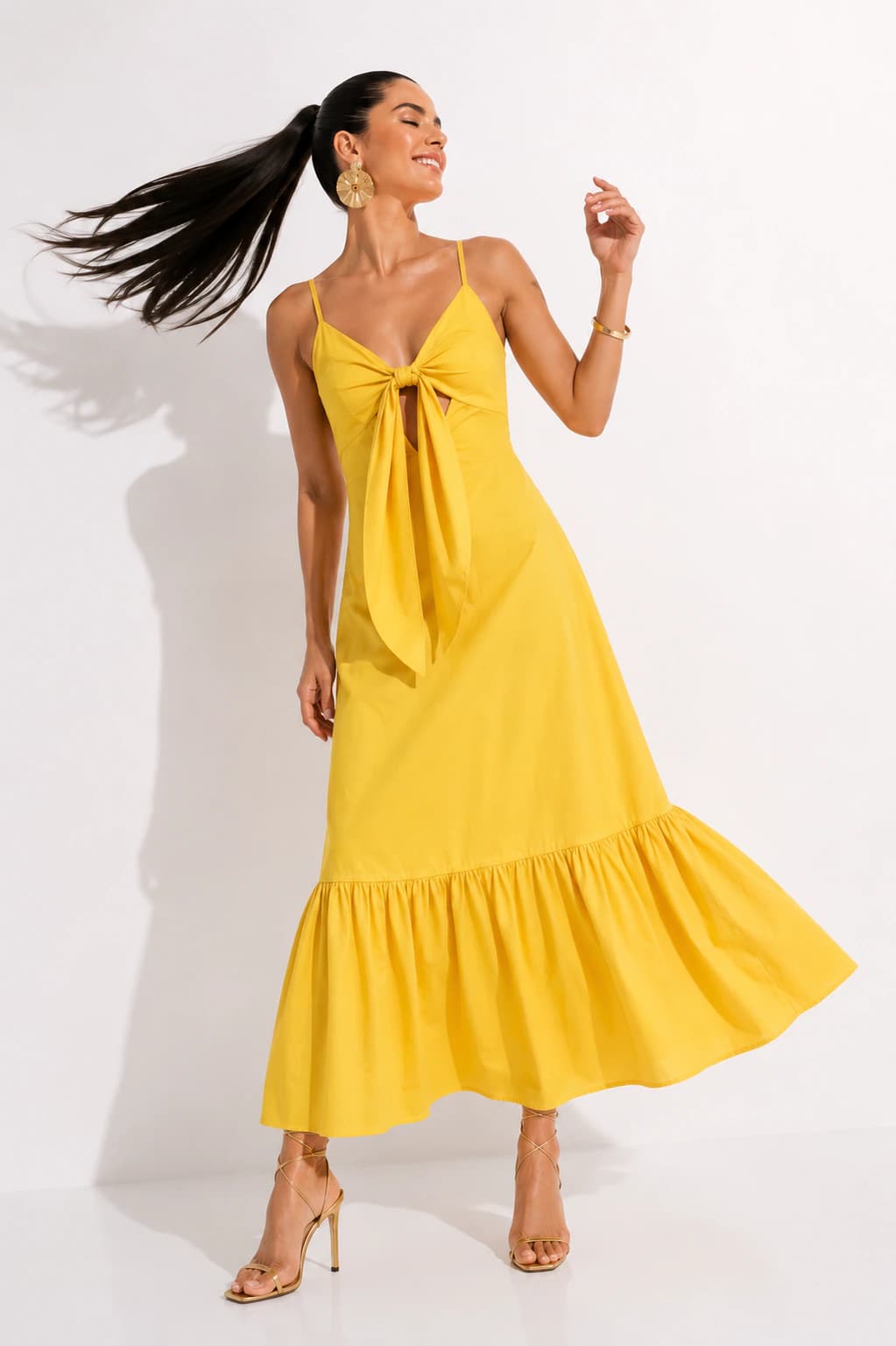 Vestido Ananda Amarillo - imagen 1