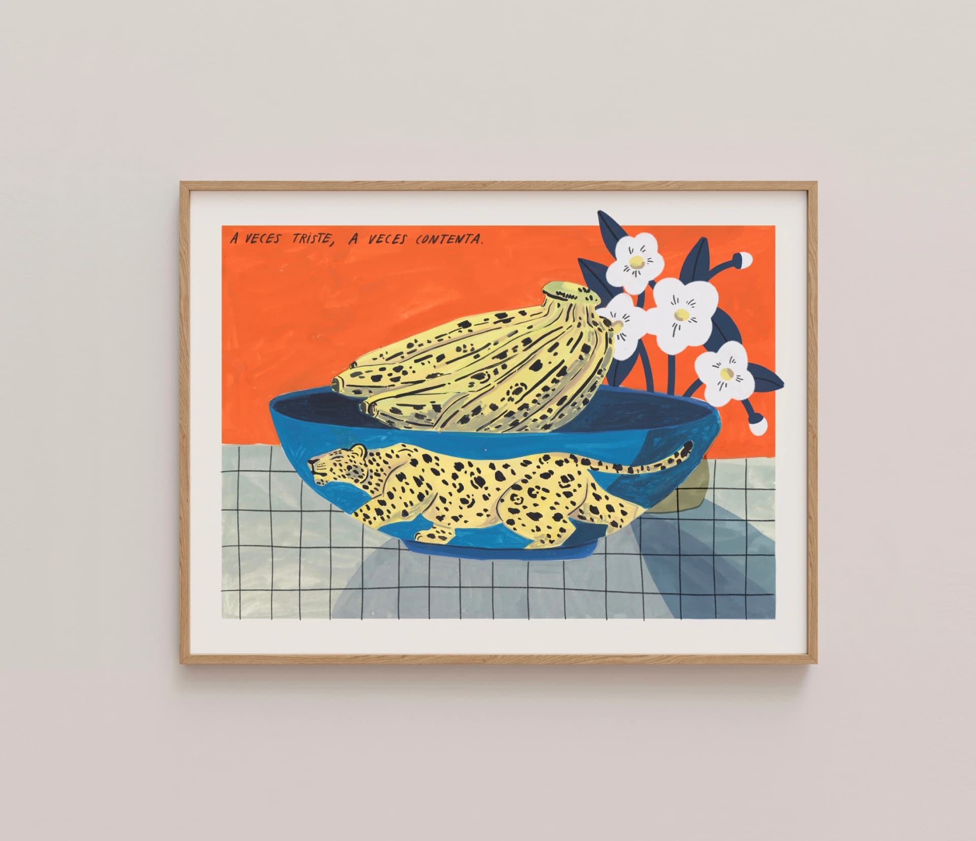 Jaguar y bananos