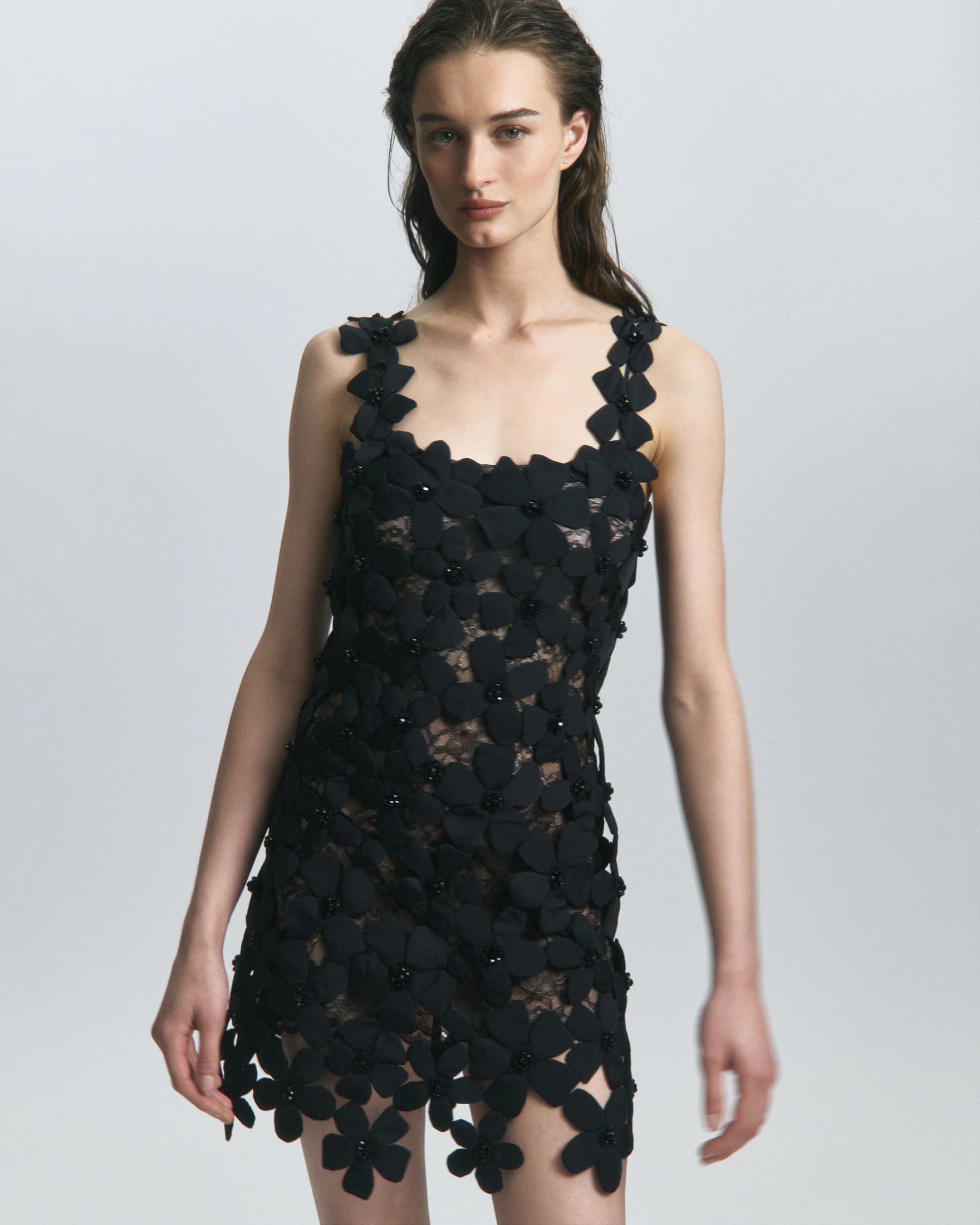 Jardin Negro Mini Dress - imagen 2