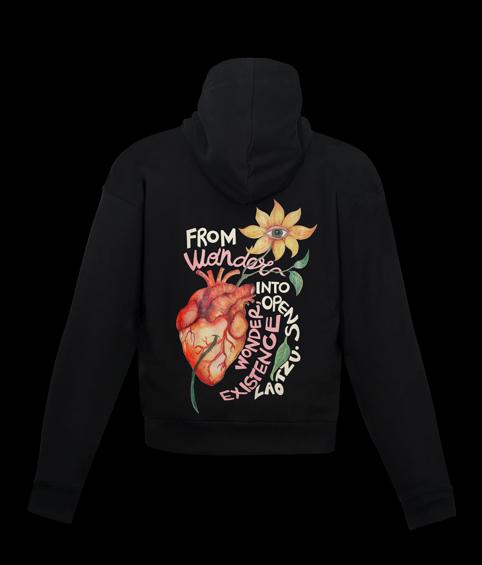 HOODIE WONDER BLACK