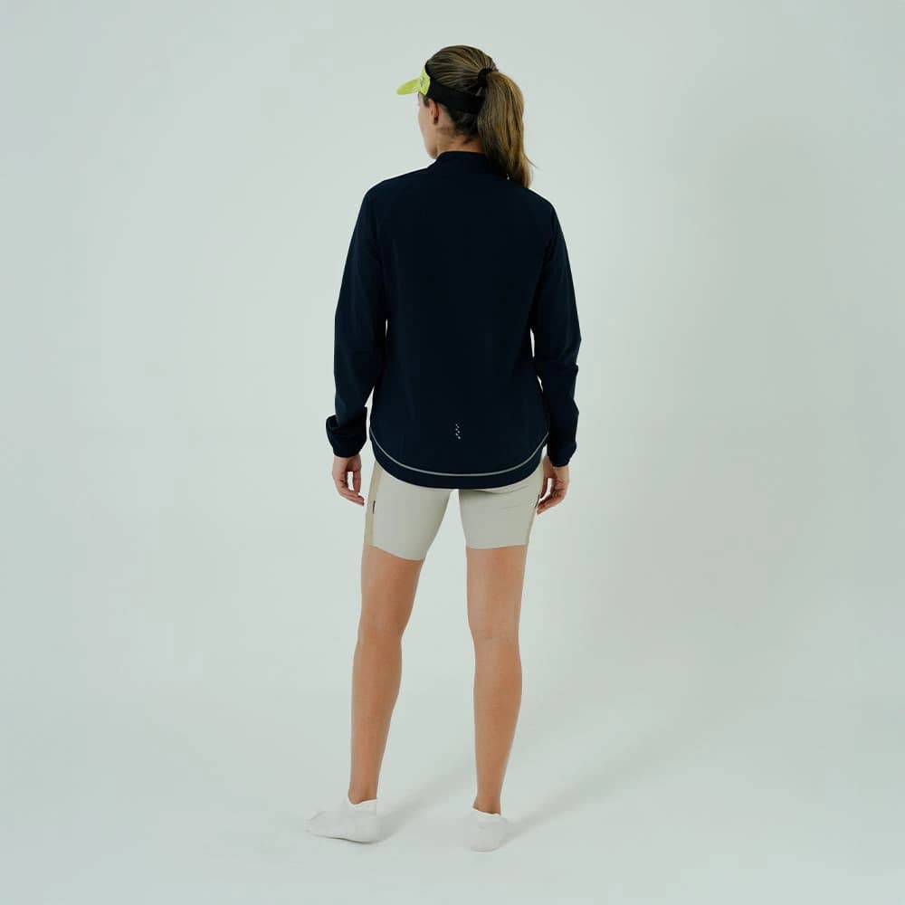 CHAQUETA RUNNING AQUALITE AZUL OSCURO PARA MUJER - imagen 2
