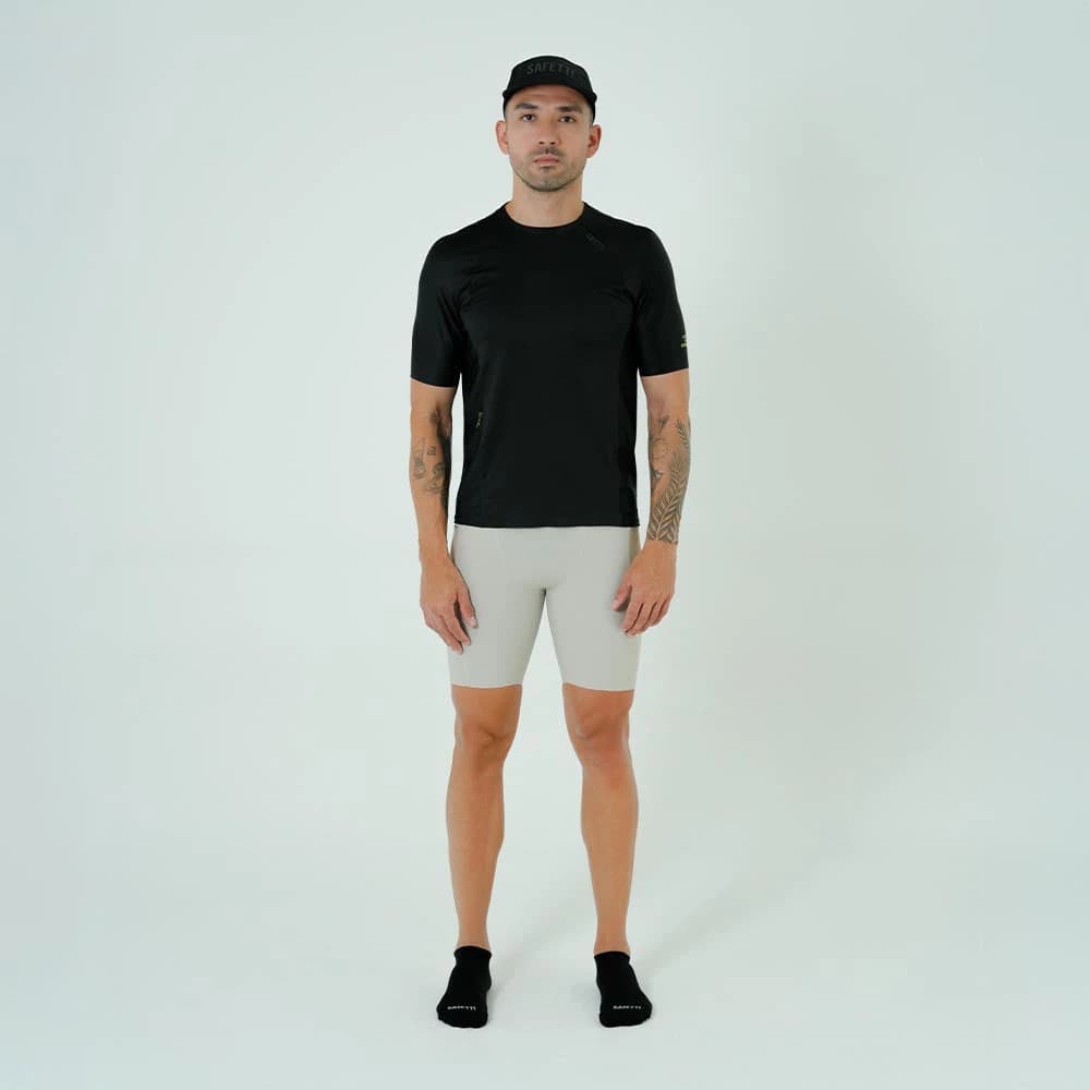 CAMISETA RUNNING MANGA CORTA PRO 405 NERO PARA HOMBRE - imagen 1