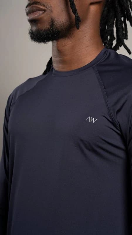 Long sleeve Men Navy - imagen 2