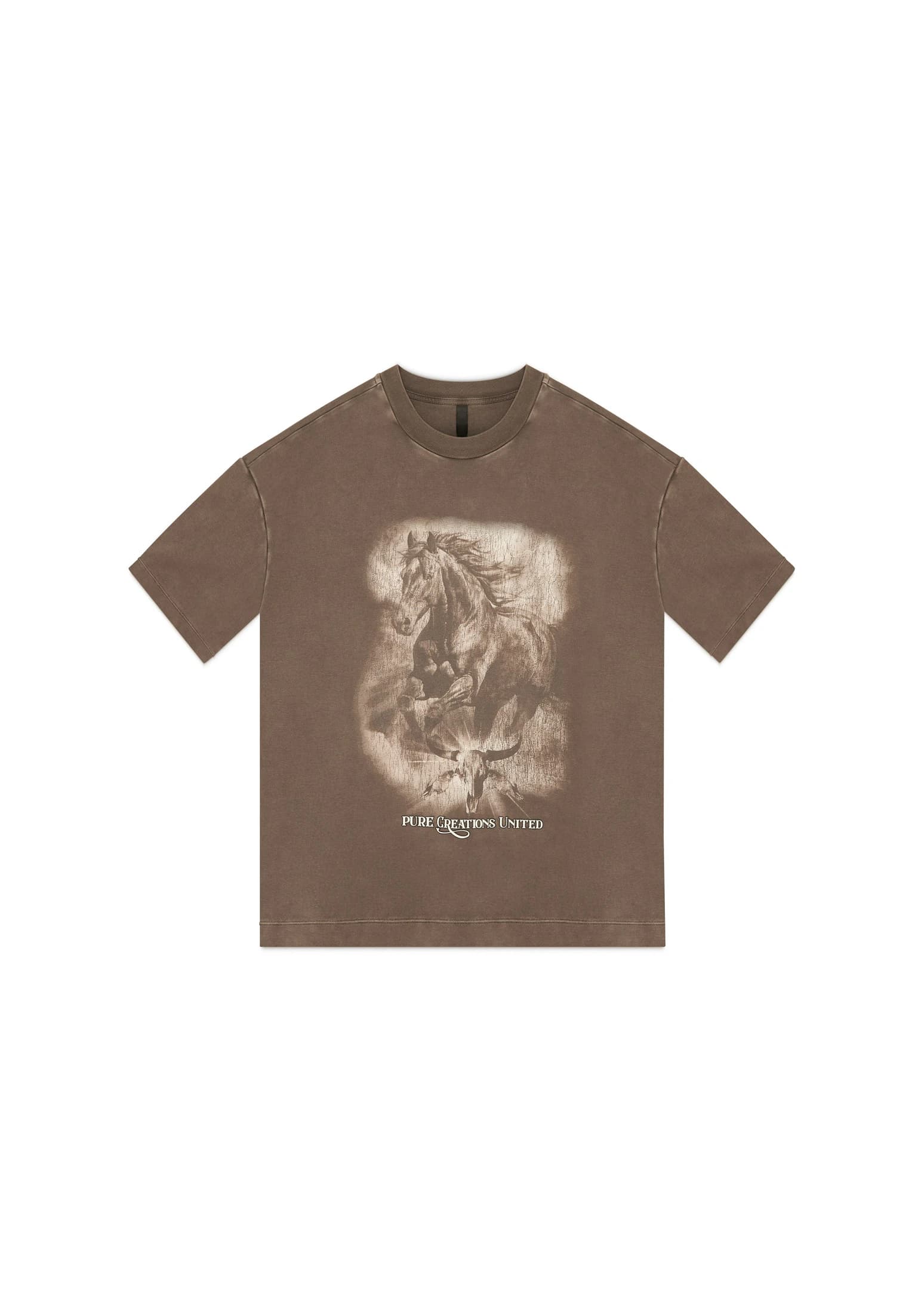 Before The West brown t-shirt - imagen 1